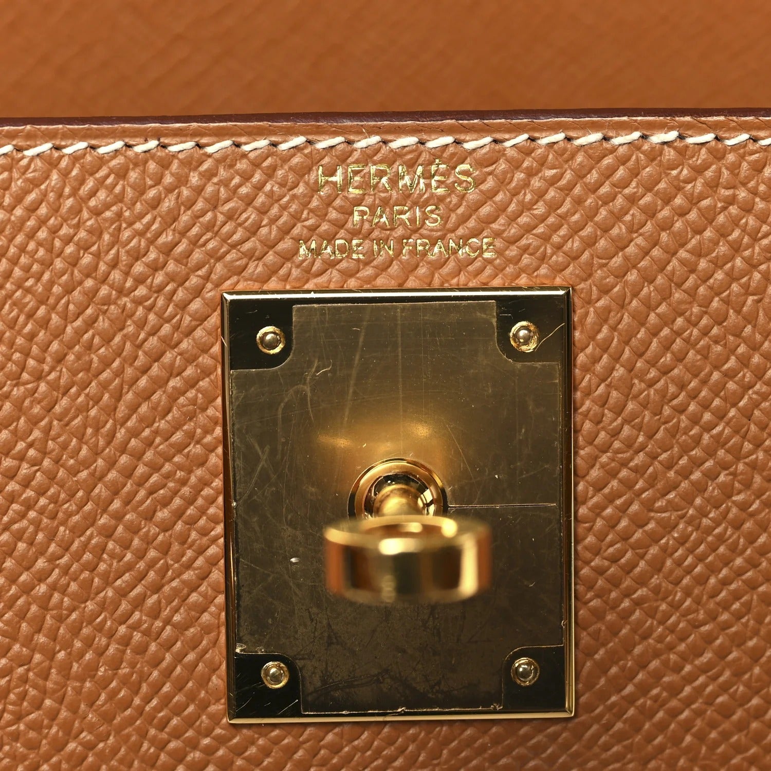 HERMES KELLY 28 SELLIER GOLD EPSOM GOLD HARDWARE