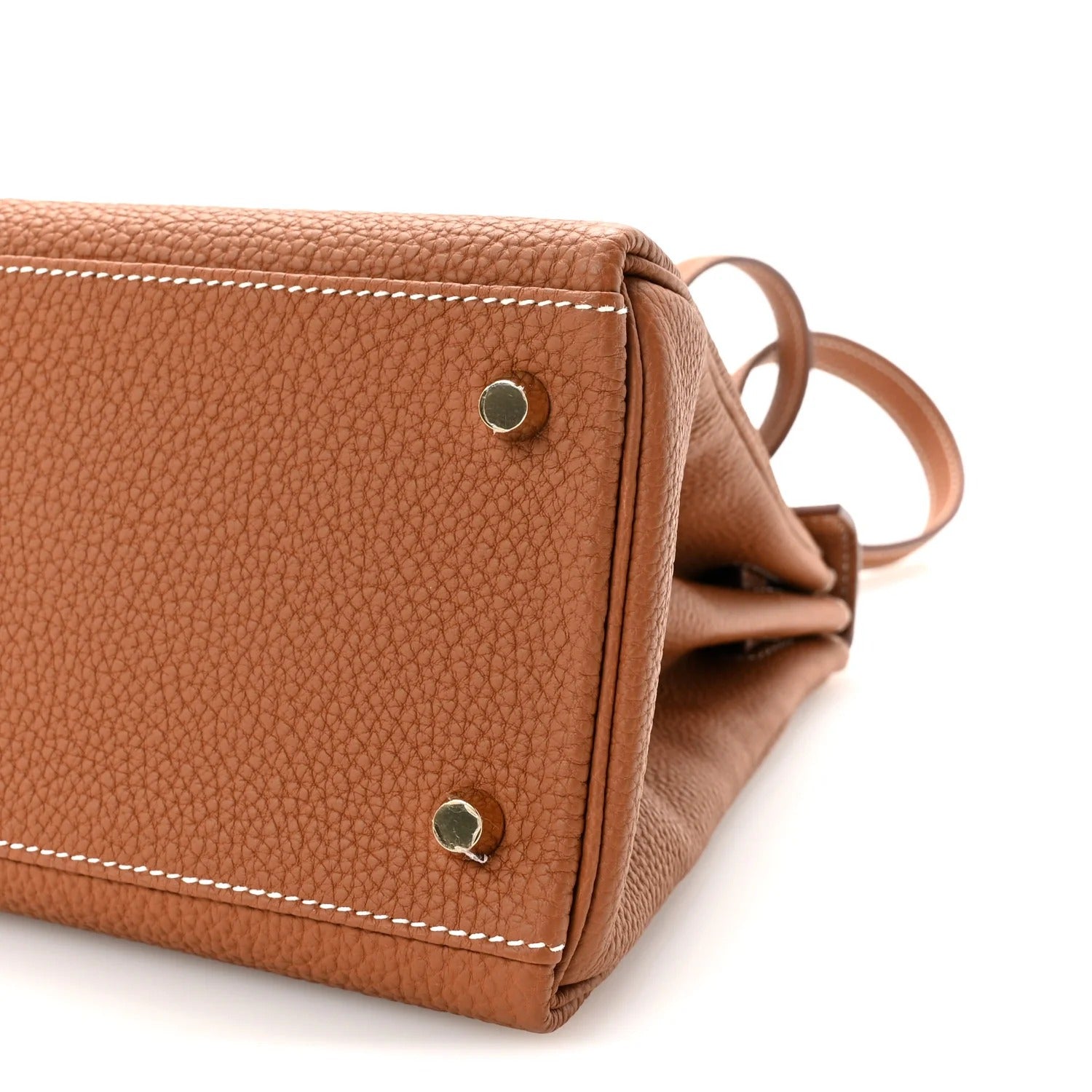 HERMES KELLY 28 RETOURNE GOLD TOGO GOLD HARDWARE