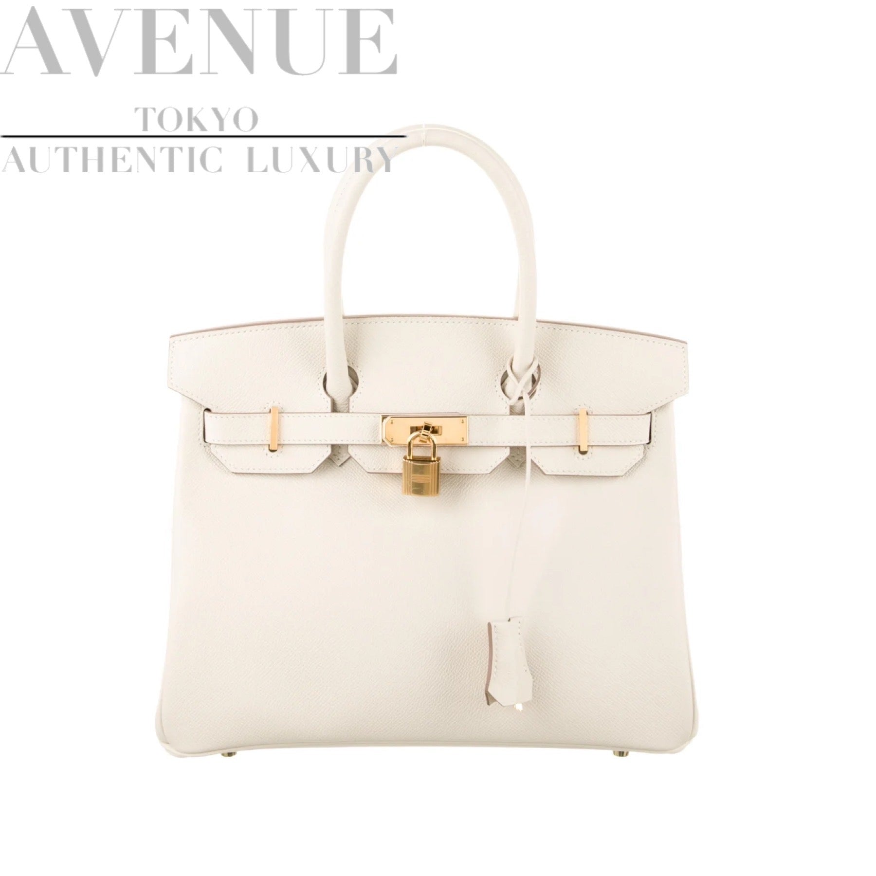 HERMES BIRKIN 30 CRAIE EPSOM GOLD HARDWARE