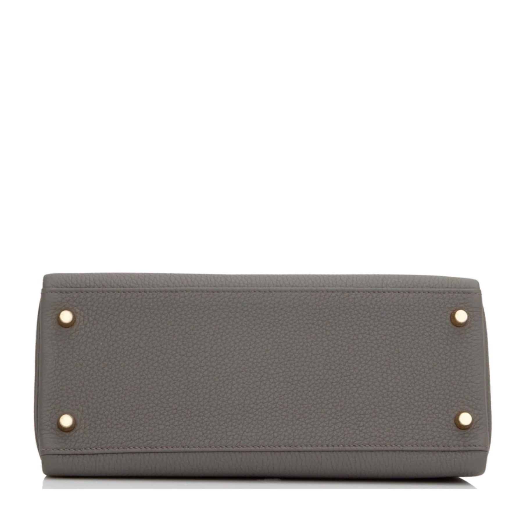 HERMES KELLY RETOURNE 28 ETAIN TOGO GOLD HARDWARE