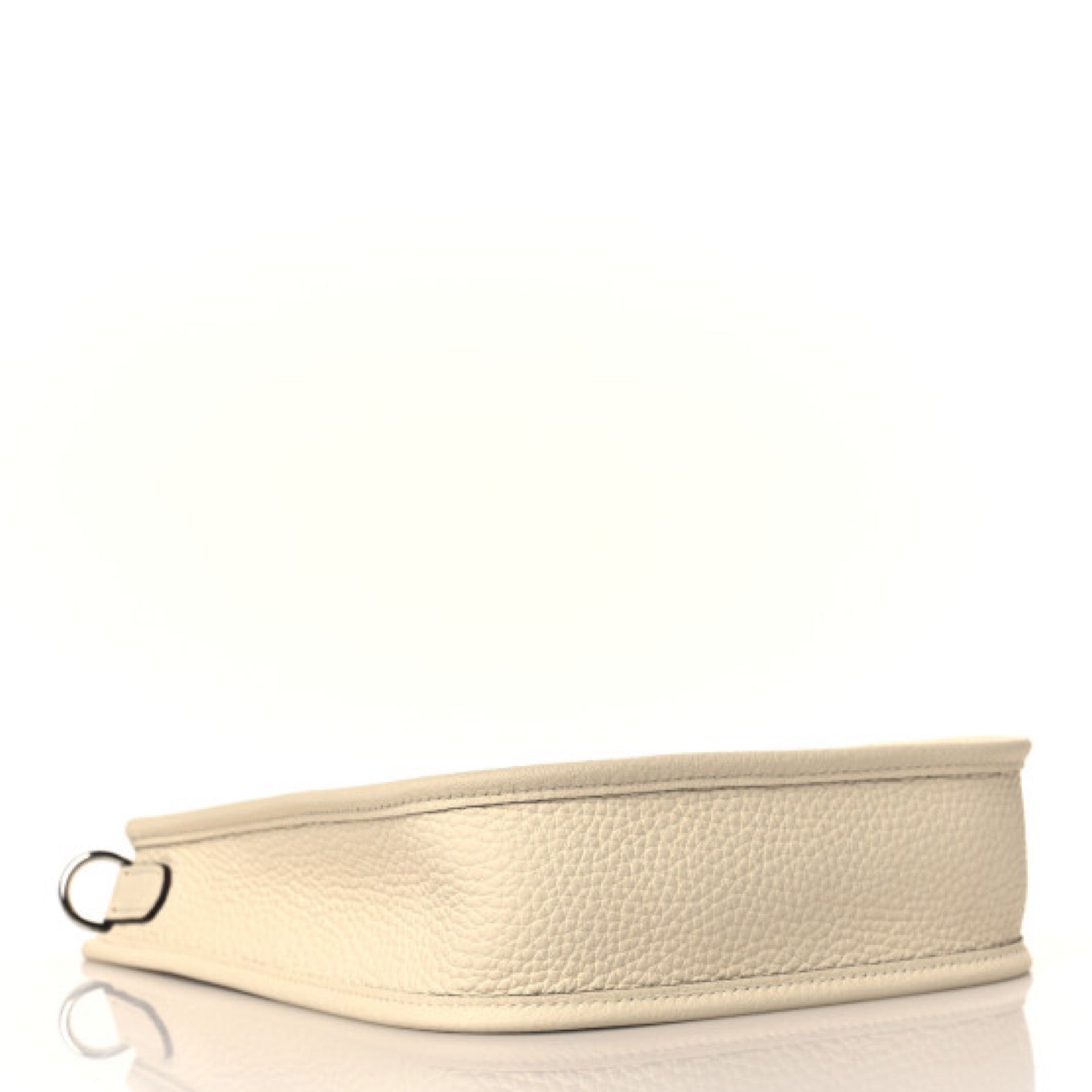 HERMES MINI EVELYNE TPM MAXI QUADRILLE NATA TAURILLON CLEMENCE SILVER HARDWARE