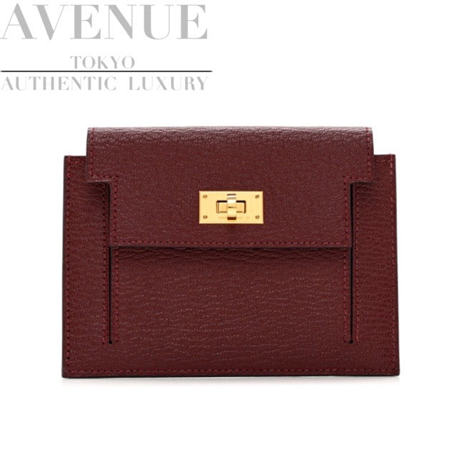 新品未使用】エルメス ケリー ポケット コンパクト ウォレット ルージュアッシュ シェーブル ゴールド金具 HERMES KELLY PO |  AVENUE TOKYO