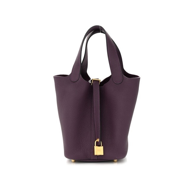 エルメス ピコタンロックPM カシス トリヨンモーリス ゴールド金具 