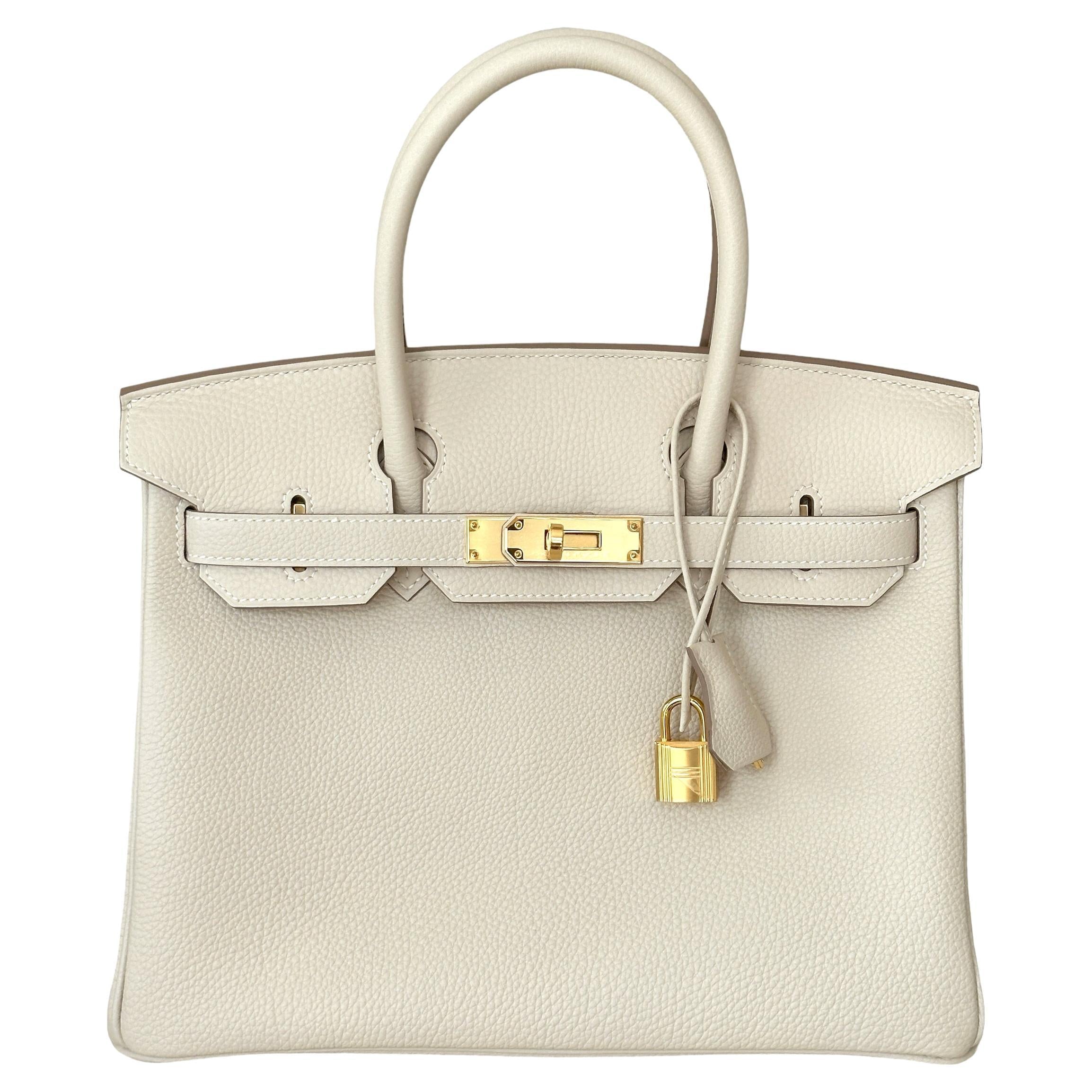 エルメス バーキン 30 Craie トゴ ゴールド金具 HERMES BIRKIN 30 CRAIE TOGO GOLD HARDWARE