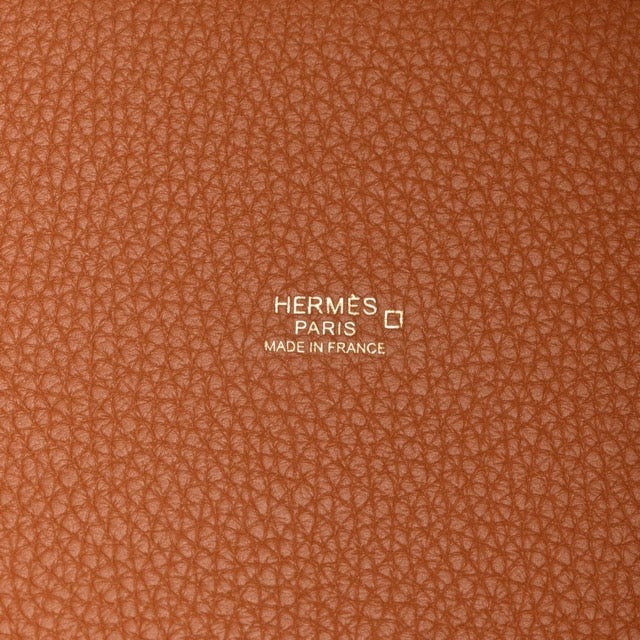 HERMES PICOTIN LOCK TOUCH 18 PM GOLD TAURILLON CLEMENCE MATTE ALLIGATOR GOLD HARDWARE