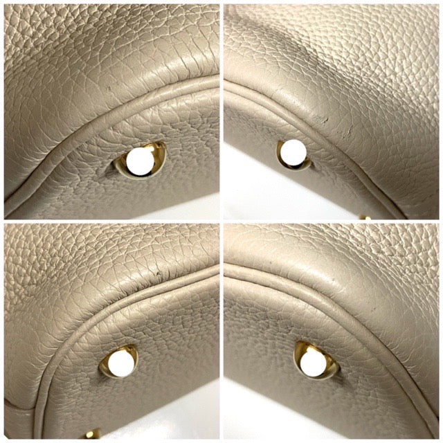 HERMES BOLIDE 31 CRAIE TAURILLON CLEMENCE GOLD HARDWARE