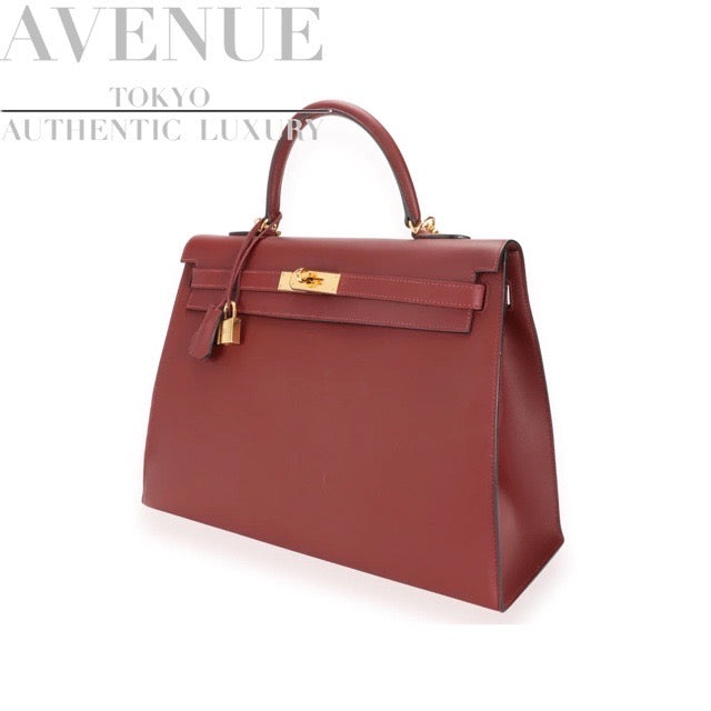 Hermes Box Kelly Sellier 35 Rouge