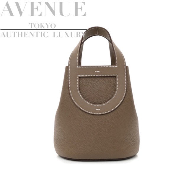 新品未使用】2022年新作 エルメス インザループ 18 エトゥープ  