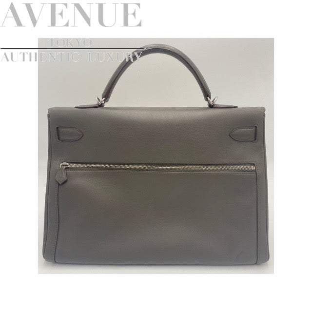 Hermes kelly bag discount grey