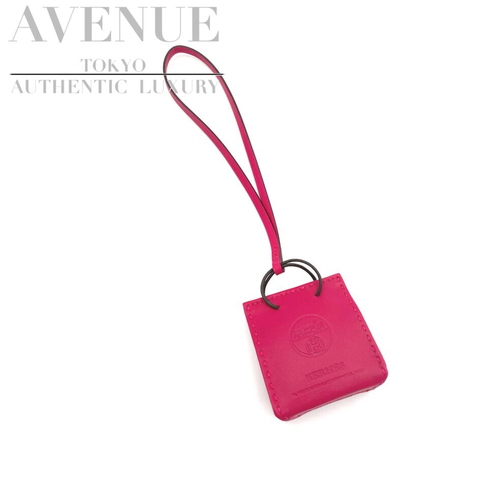 【新品未使用】エルメス チャーム Pink Bag Charm