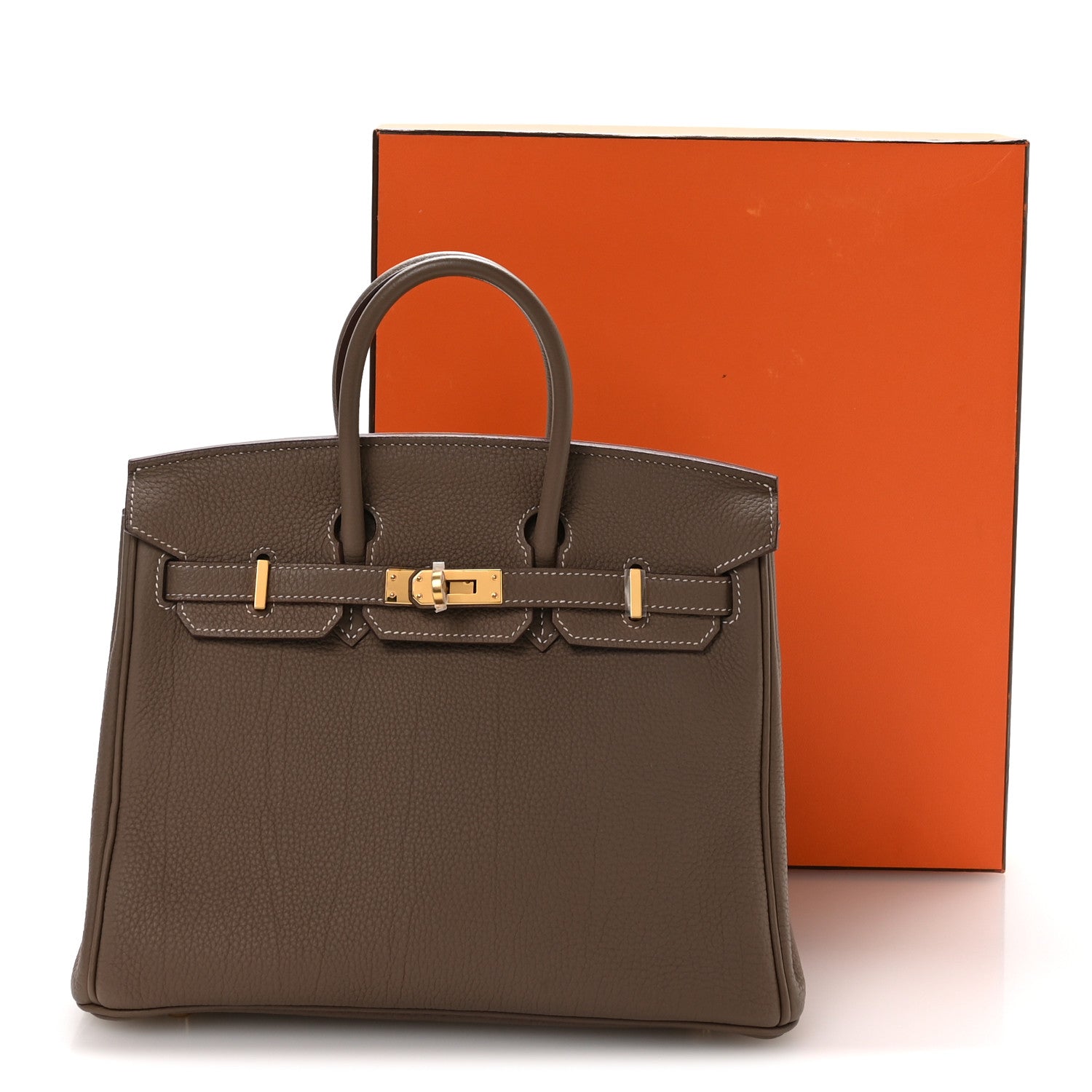 エルメス バーキン 25 Etoupe トゴ ゴールド金具 HERMES BIRKIN 25 ETOUPE TOGO GOLD HARDWARE