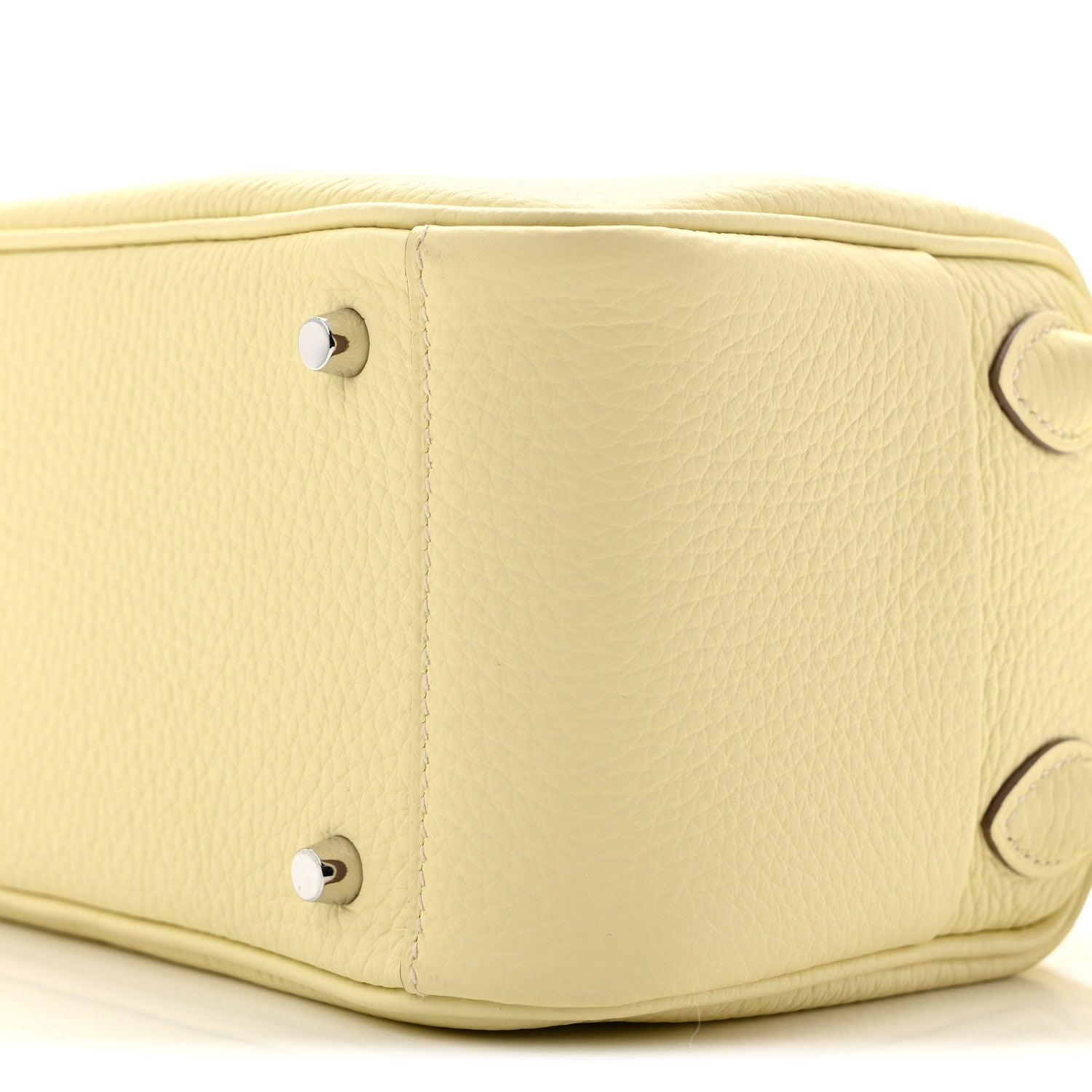 エルメス リンディ 20 Jaune Milton トリヨンクレマンス シルバー金具 HERMES LINDY 20 JAUNE MILTON TAURILLON CLEMENCE SILVER HARDWARE