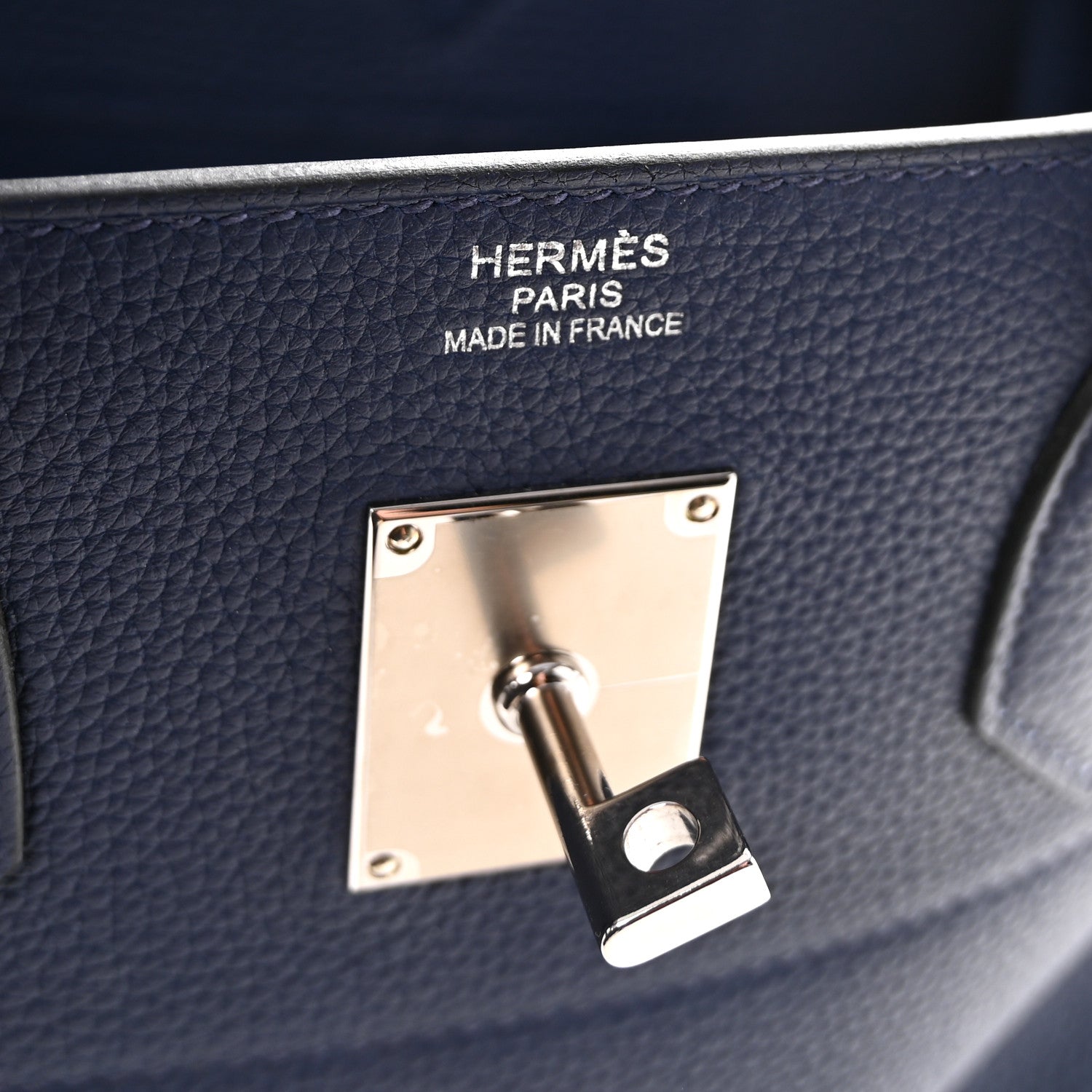 エルメス バーキン 40 オータクロア HAC Bleu Nuit トゴ シルバー金具 HERMES BIRKIN 40 HAC BLEU NUIT TOGO SILVER HARDWARE