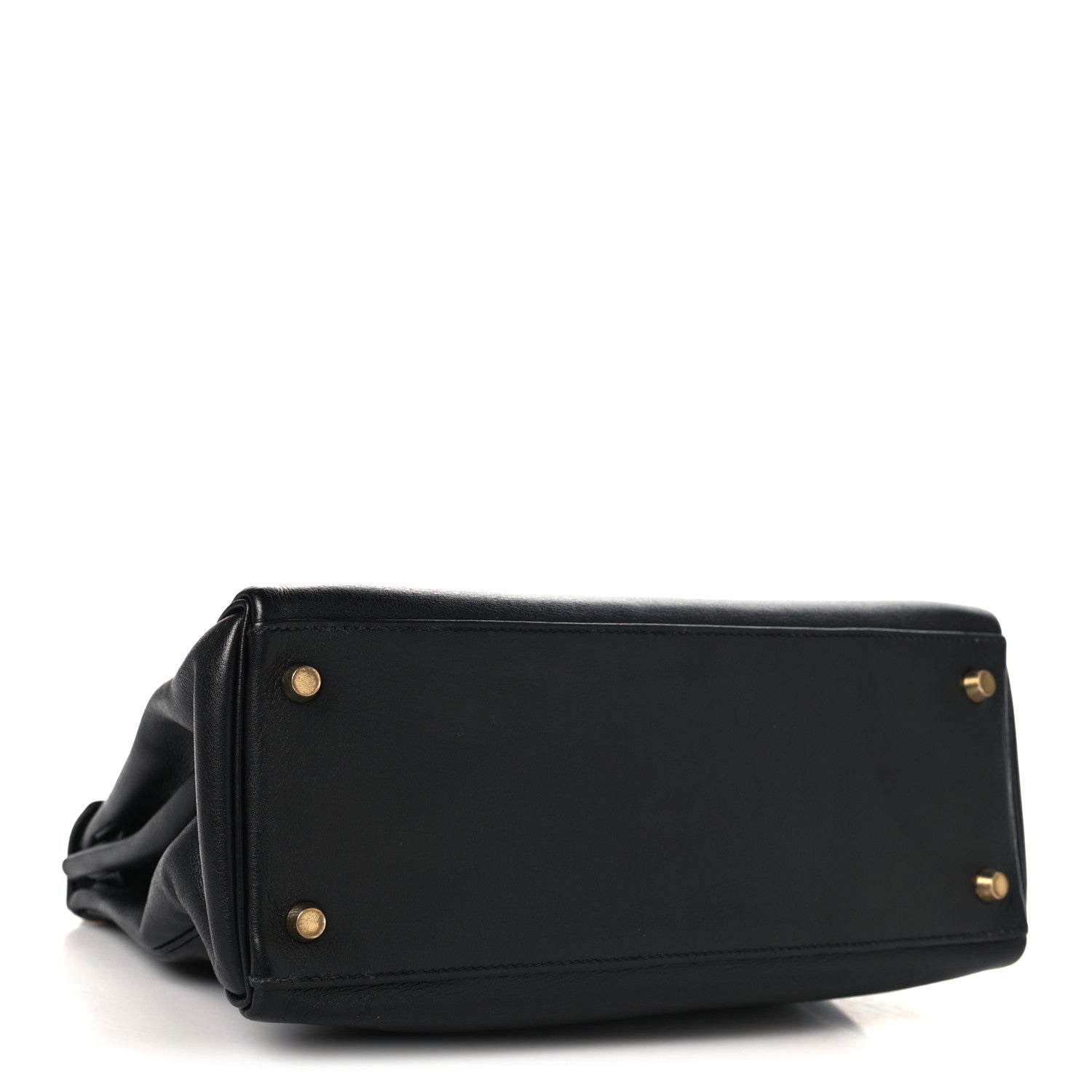 エルメス ケリー 28 内縫い Black エバーカーフ ゴールド金具 HERMES KELLY 28 RETOURNE BLACK EVERCALF GOLD HARDWARE