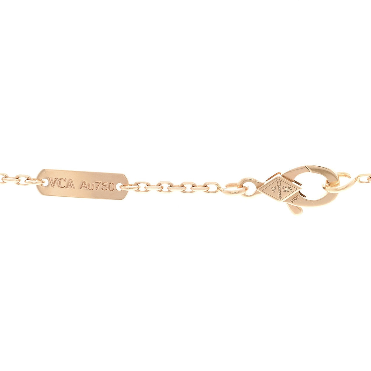 ヴァンクリーフ＆アーペル ヴィンテージアルハンブラ ペンダントネックレス マザーオブパール 18K ローズゴールド VAN CLEEF & ARPELS VINTAGE ALHAMBRA PENDANT NECKLACE MOTHER OF PEARL 18K ROSE GOLD