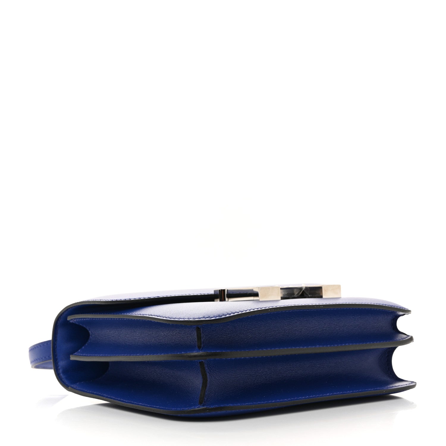MINI CONSTANCE 18 BLEU ELECTRIQUE TADELAKT SILVER HARDWARE