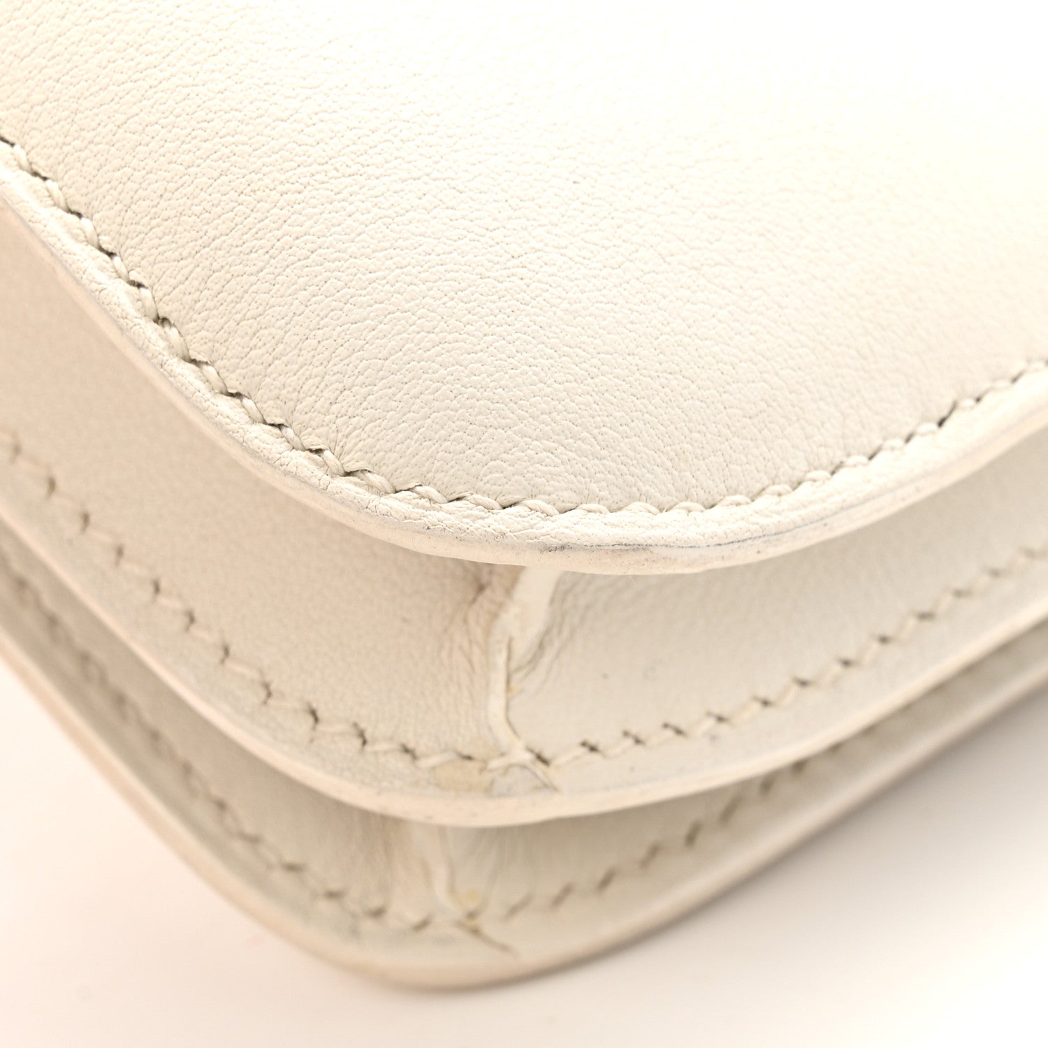 エルメス コンスタンス PM 18 White スイフト シルバー金具 HERMES CONSTANCE PM 18 WHITE SWIFT SILVER HARDWARE