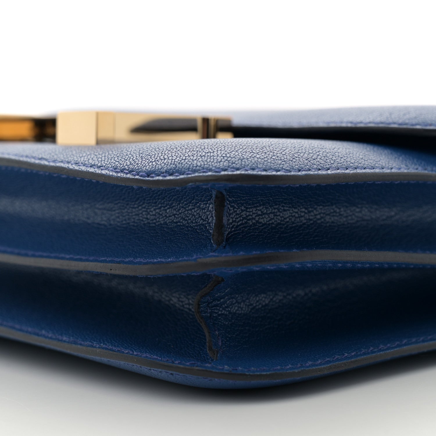 エルメス  ミニコンスタンス 18 Bleu France シェーブルミゾール ゴールド金具 HERMES MINI CONSTANCE 18 BLEU FRANCE CHEVRE MYSORE GOLD HARDWARE
