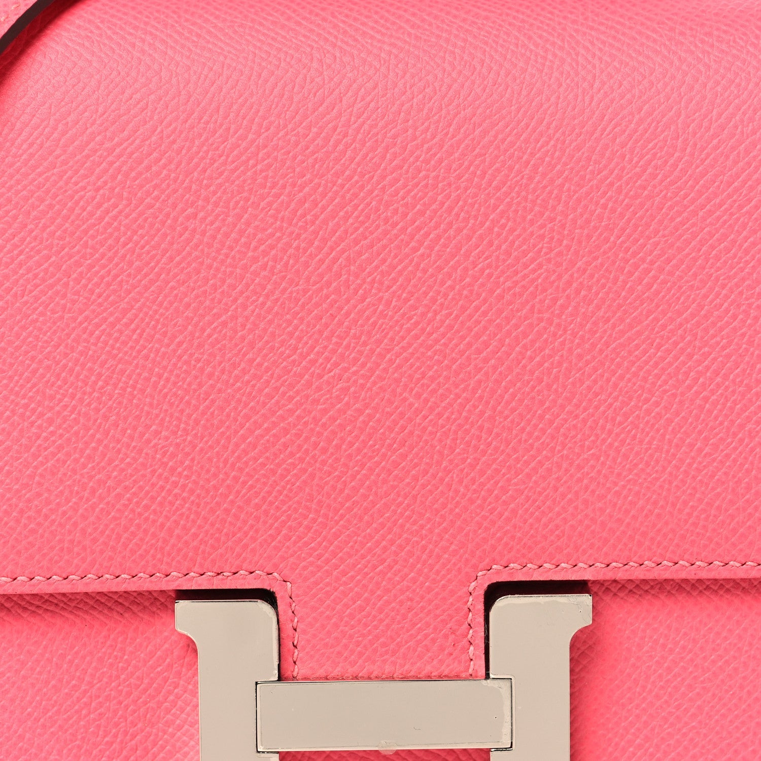 エルメス ミニコンスタンス 18 Rose Azalee エプソン シルバー金具 HERMES MINI CONSTANCE 18 ROSE AZALEE EPSOM SILVER HARDWARE