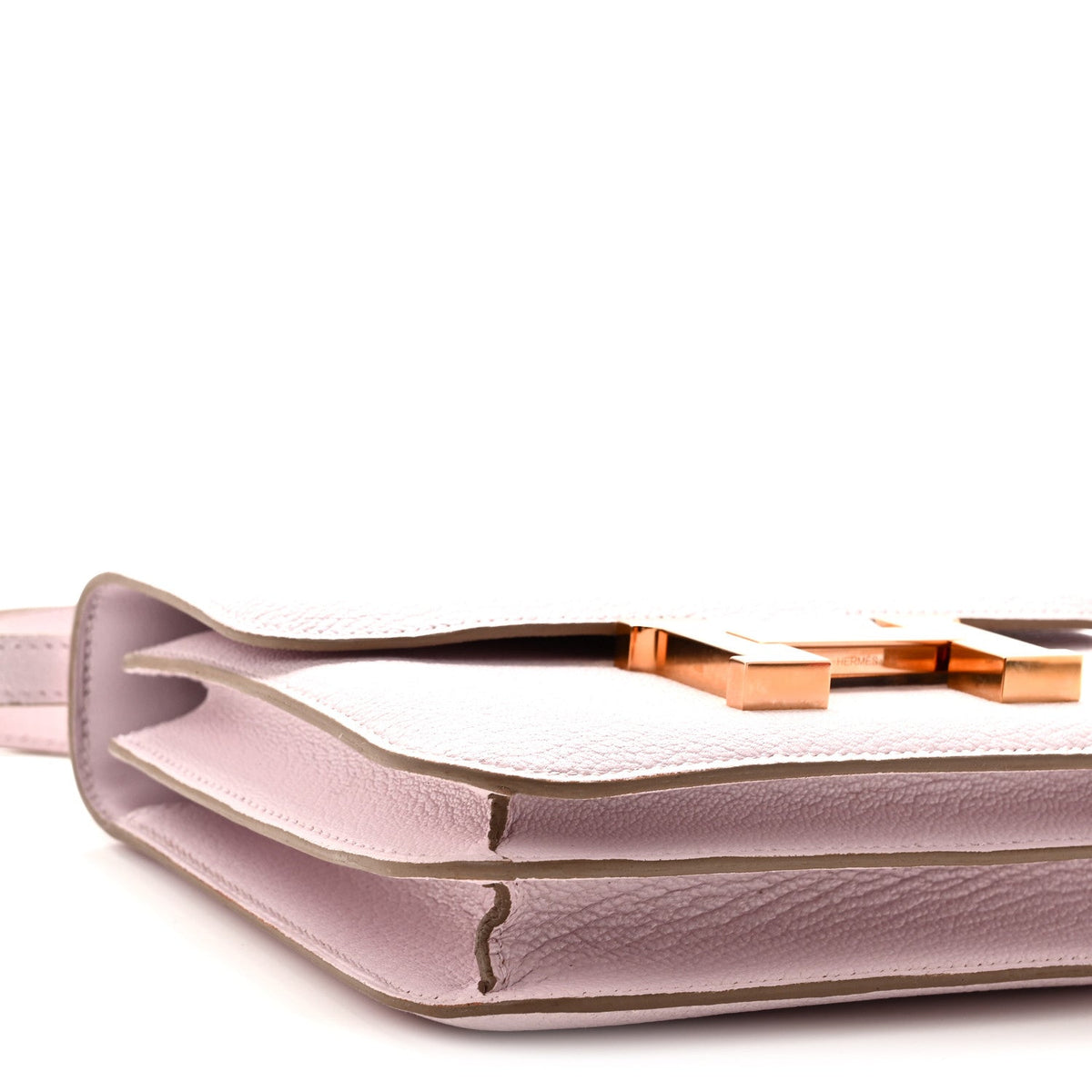 エルメス ミニコンスタンス 18 Mauve Pale シェーブルミゾール ローズゴールド金具 HERMES MINI CONSTANCE 18 MAUVE PALE CHEVRE MYSORE ROSE GOLD HARDWARE