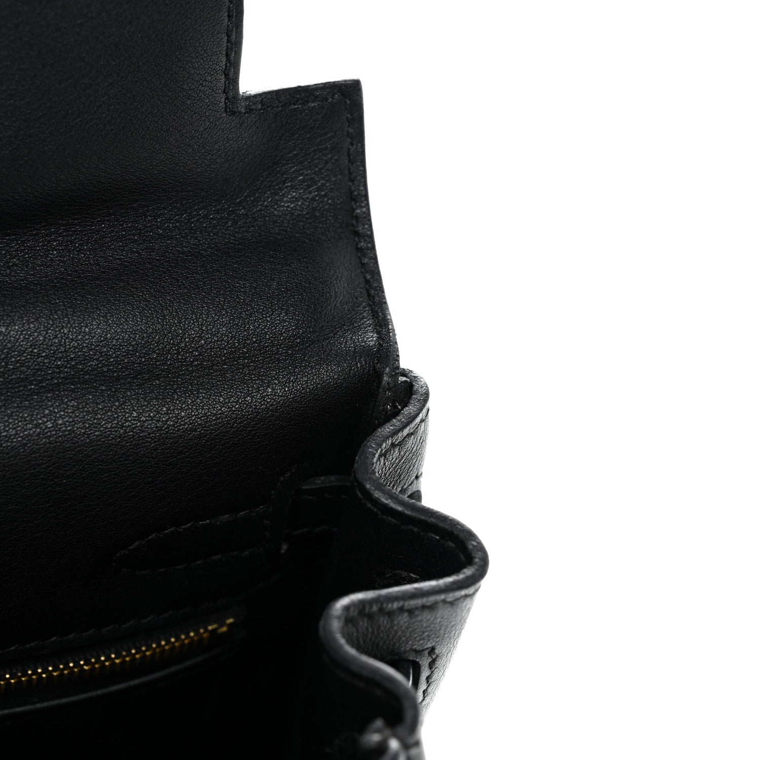 エルメス ケリー 25 内縫い Black スイフト ゴールド金具 HERMES KELLY 25 RETOURNE BLACK SWIFT GOLD HARDWARE