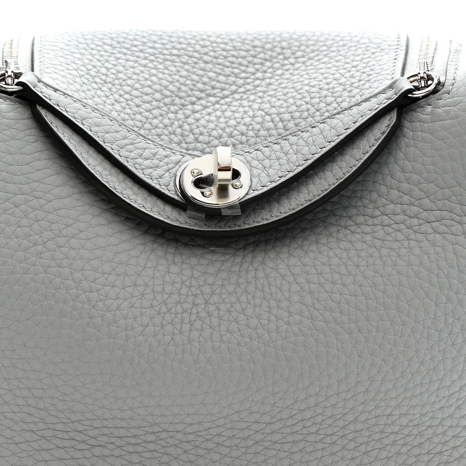 エルメス リンディ 20 Bleu Pale トリヨンクレマンス シルバー金具 HERMES LINDY 20 BLEU PALE TAURILLON CLEMENCE SILVER HARDWARE