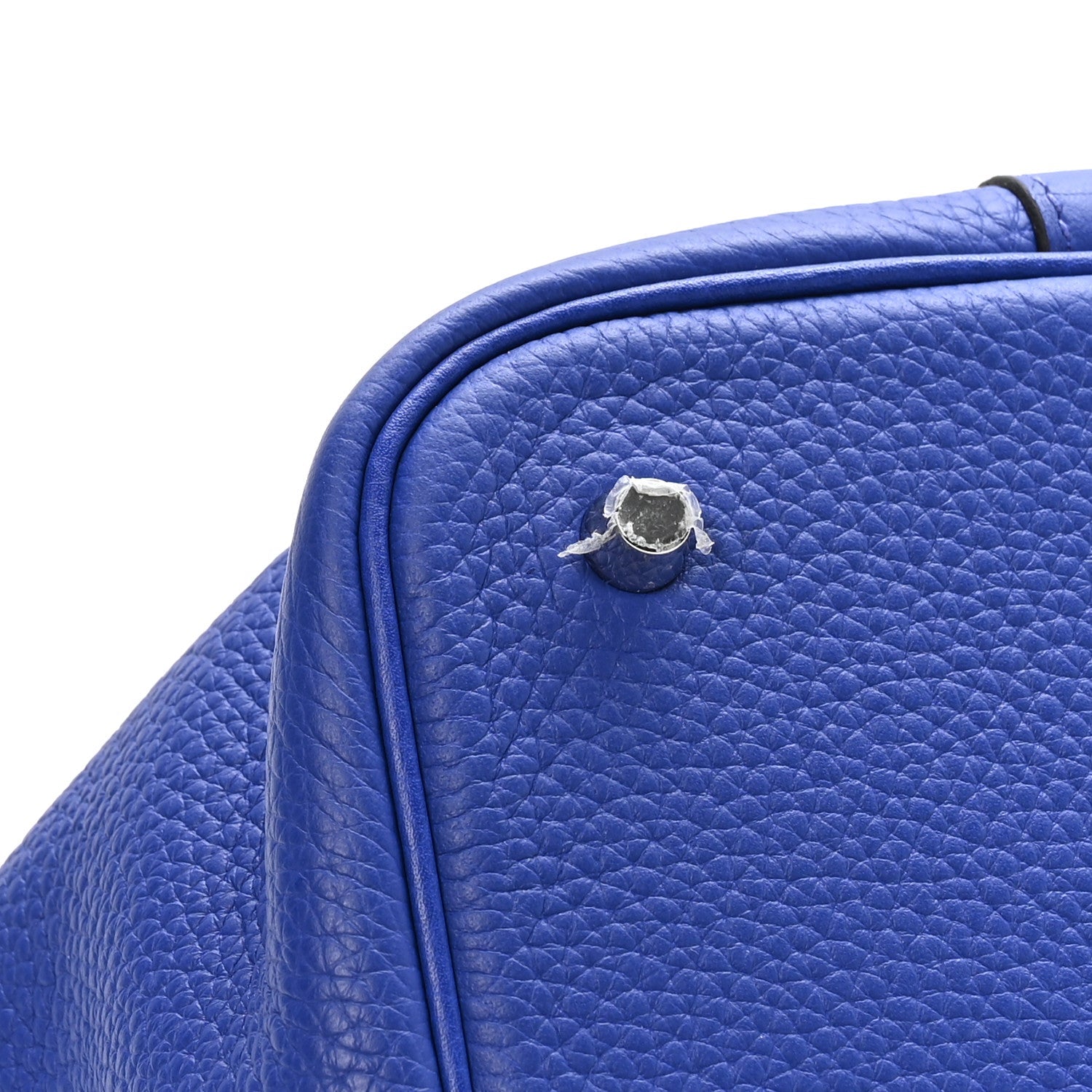 エルメス ピコタンロック PM 18 Bleu Electrique トリヨンクレマンス シルバー金具 HERMES PICOTIN LOCK PM 18 BLEU ELECTRIQUE TAURILLON CLEMENCE SILVER HARDWARE