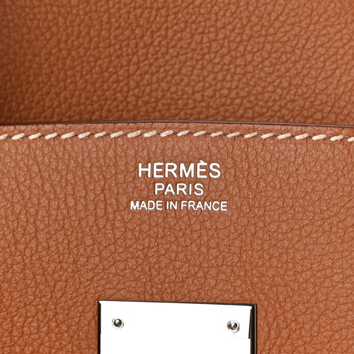 Hermes Shoulder Birkin 29 Gold Evercolor Silver Hardware