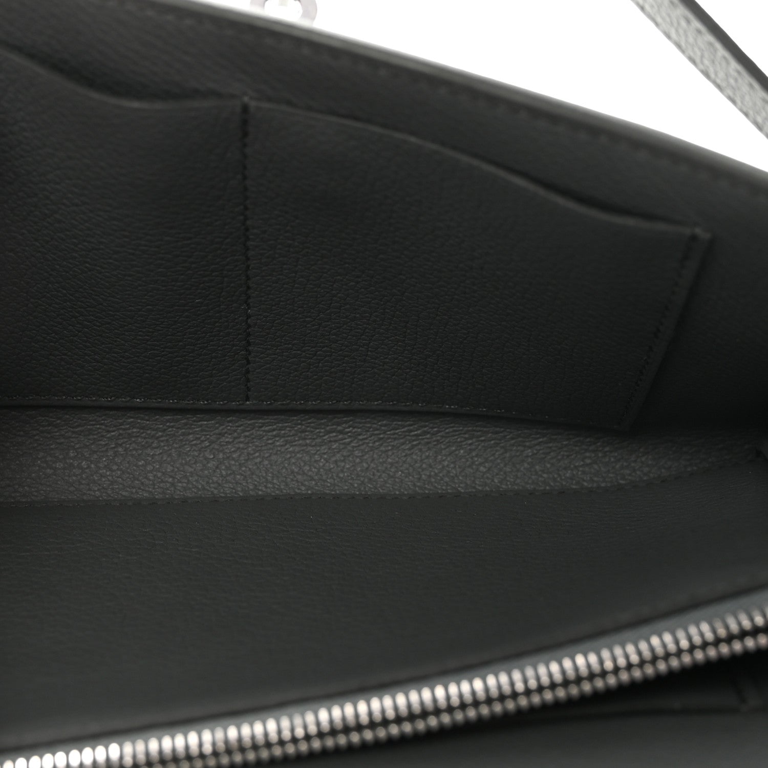 エルメス ケリートゥーゴー 長財布 Vert Amande エバーカラー シルバー金具 HERMES KELLY TO GO WALLET VERT AMANDE EVERCOLOR SILVER HARDWARE
