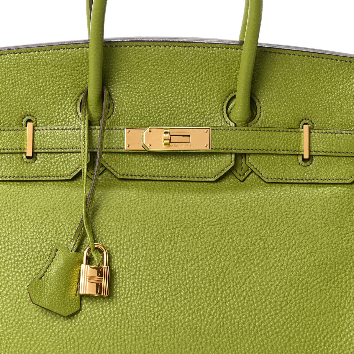 Hermès Birkin 35 Vert Anis Togo Gold Hardware