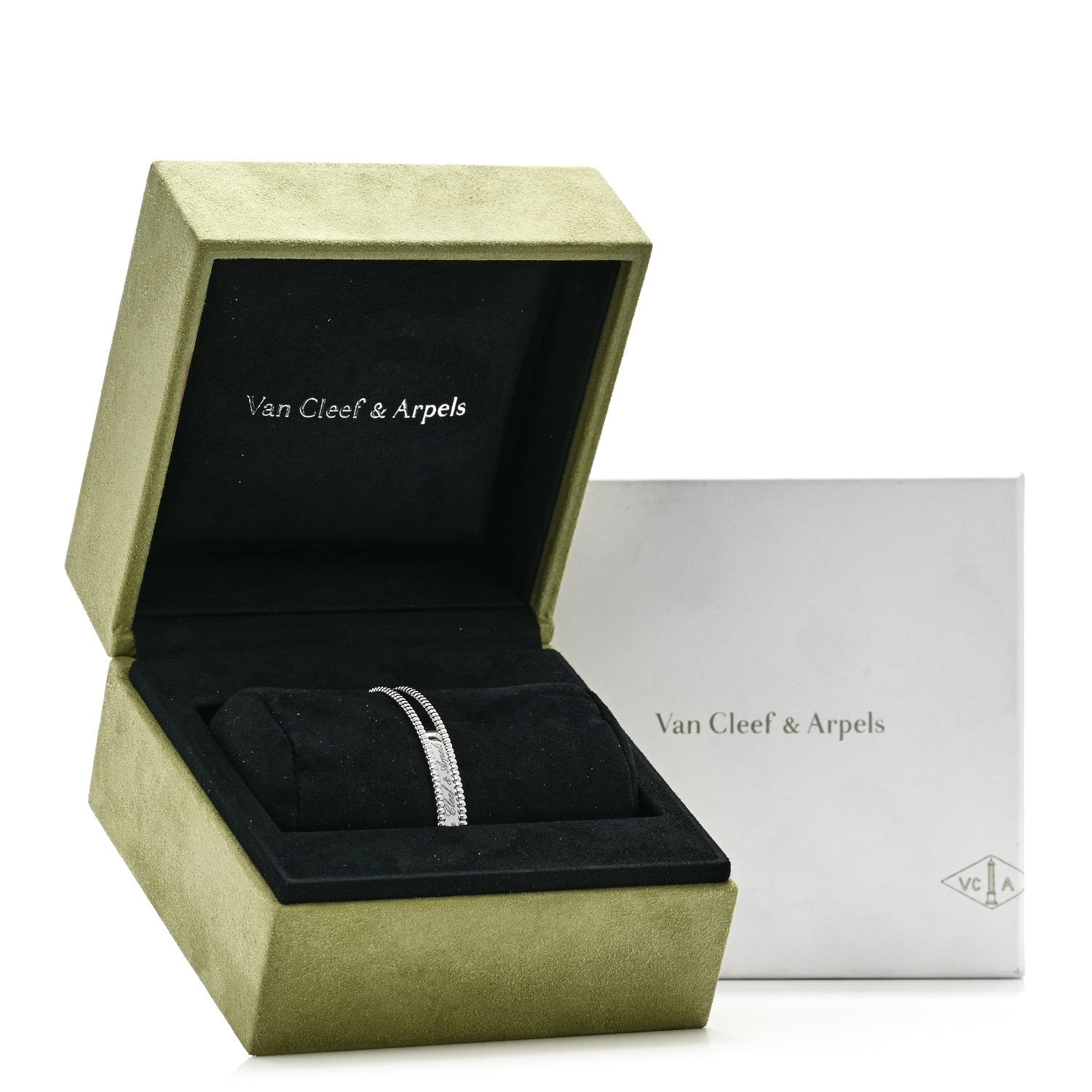 ヴァンクリーフ＆アーペル ペルレ ブレスレット 18K ホワイトゴールド VAN CLEEF & ARPELS PERLÉE BRACELET 18K WHITE GOLD