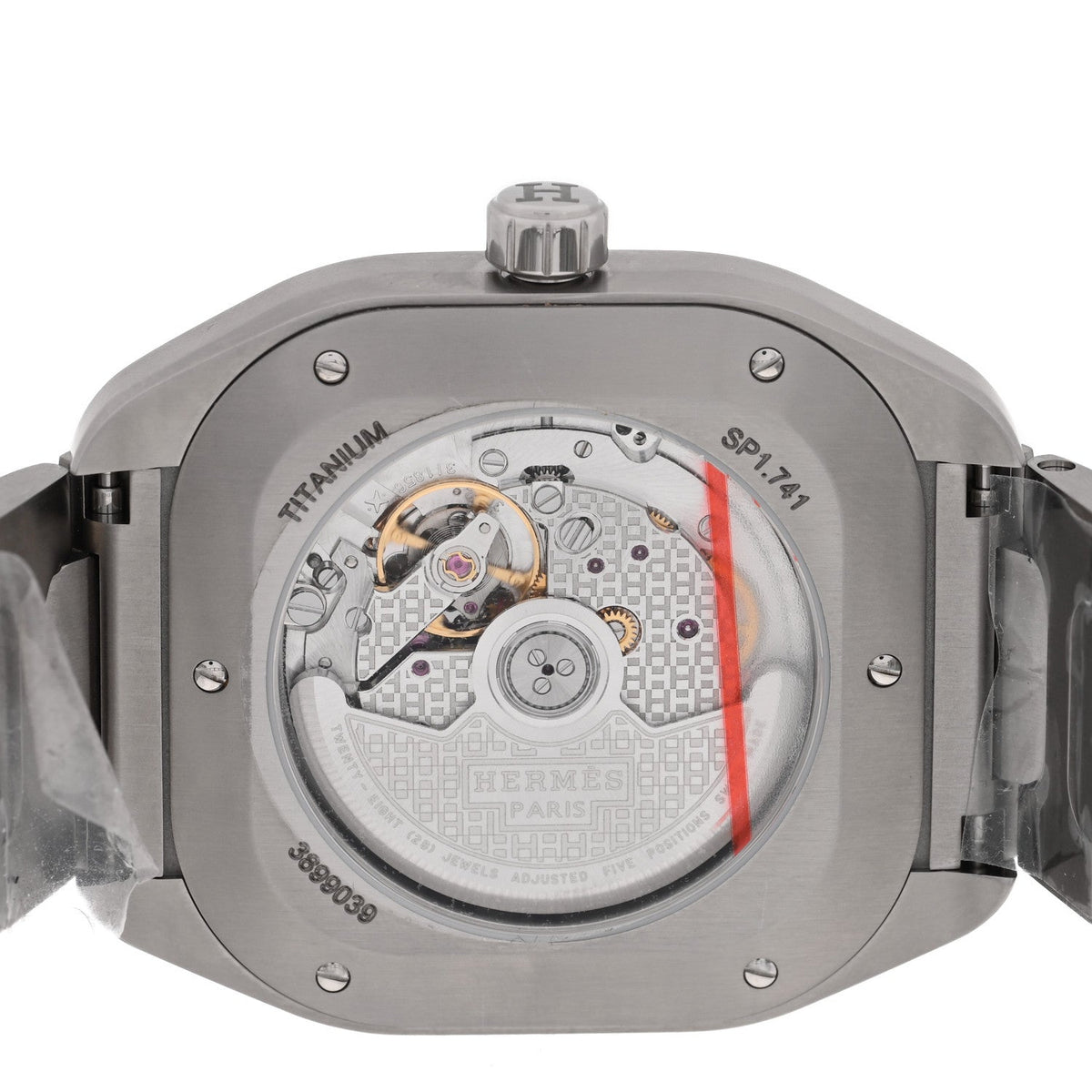 エルメス H08 ウォッチ 39mm チタン HERMES H08 WATCH 39MM TITANIUM