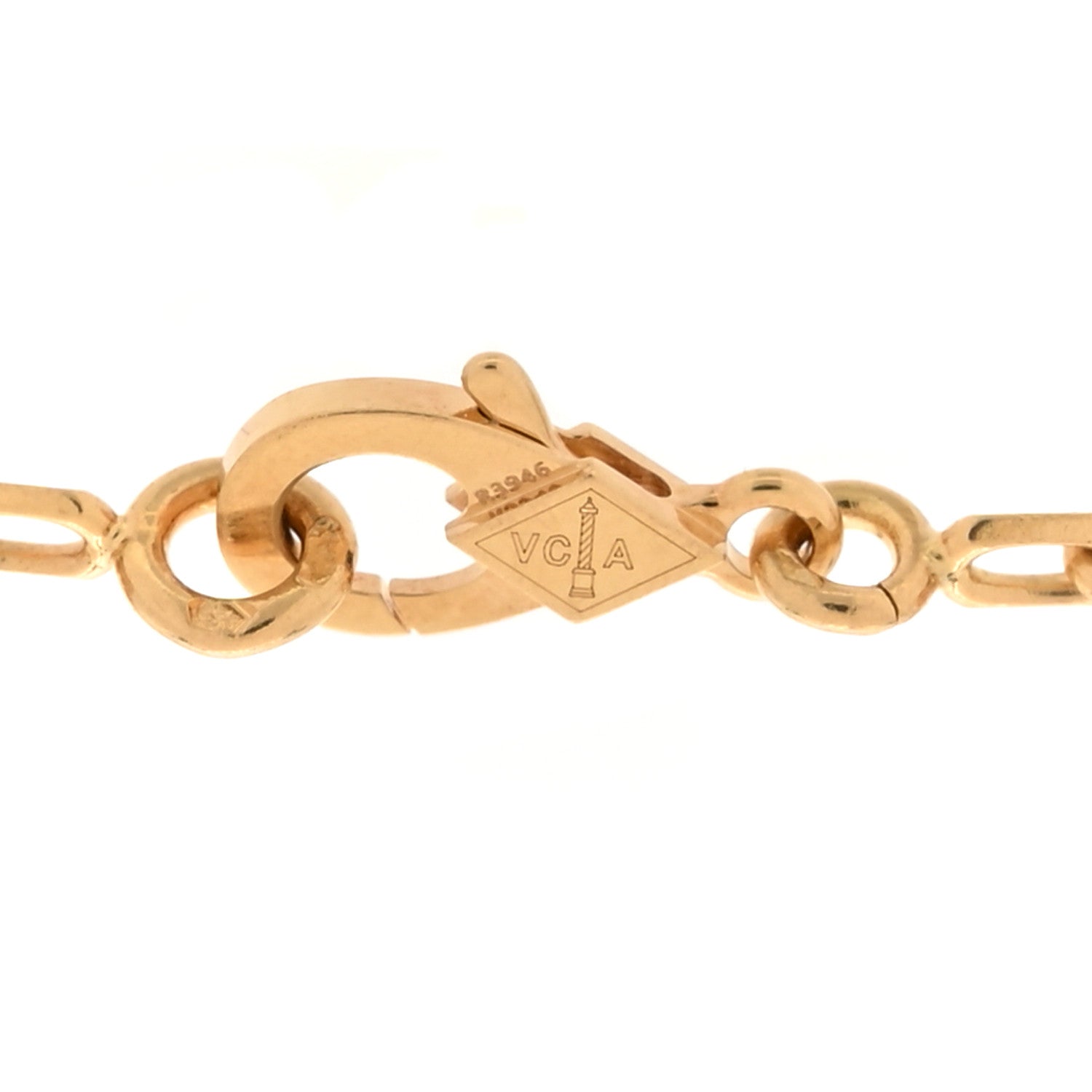 ヴァンクリーフ＆アーペル ヴィンテージアルハンブラ 5モチーフ ブレスレット カーネリアン 18K イエローゴールド VAN CLEEF & ARPELS VINTAGE ALHAMBRA 5 MOTIFS BRACELET CARNELIAN 18K YELLOW GOLD