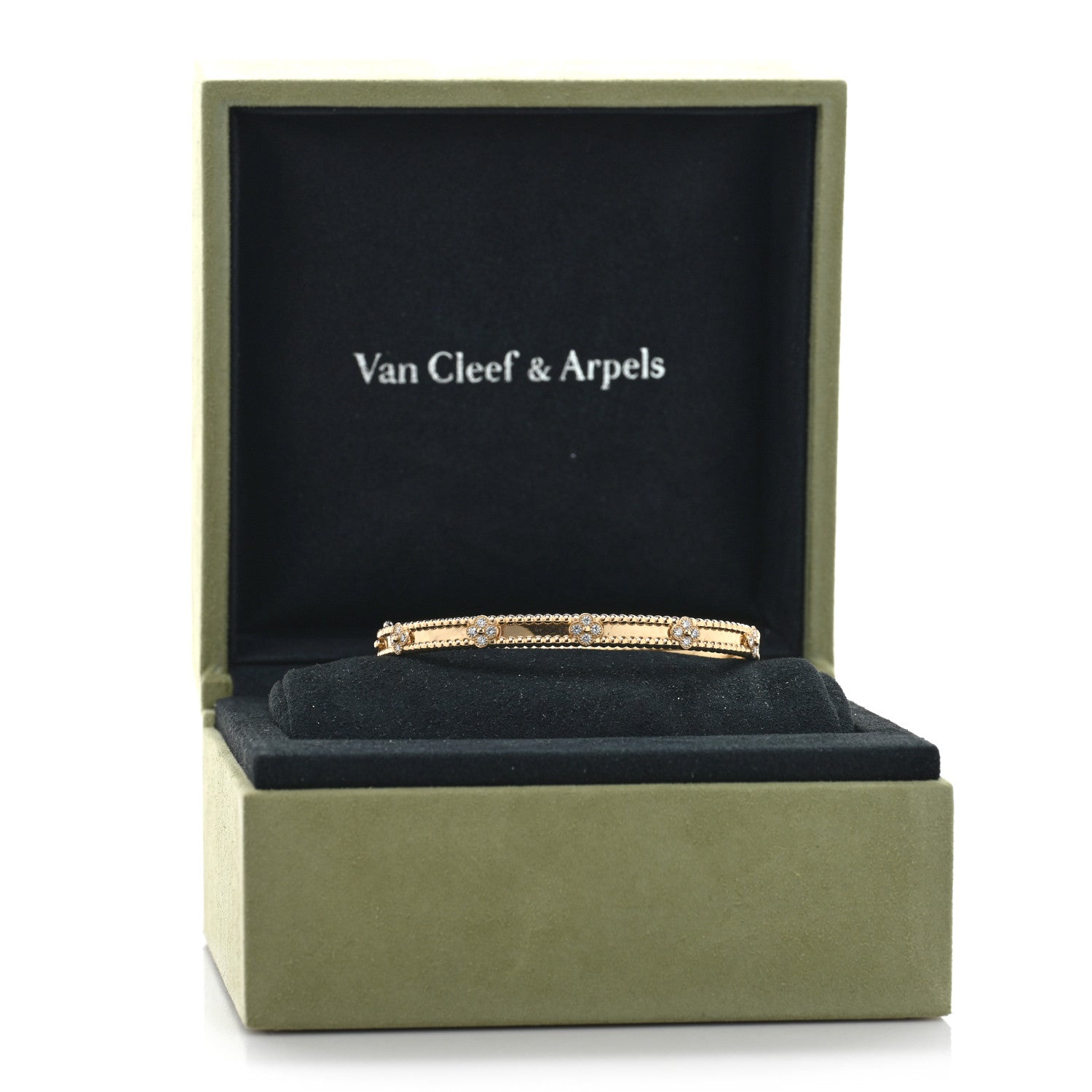 ヴァンクリーフ＆アーペル ペルレ ブレスレット ダイヤモンド 18K イエローゴールド VAN CLEEF & ARPELS PERLÉE BRACELET DIAMOND 18K YELLOW GOLD