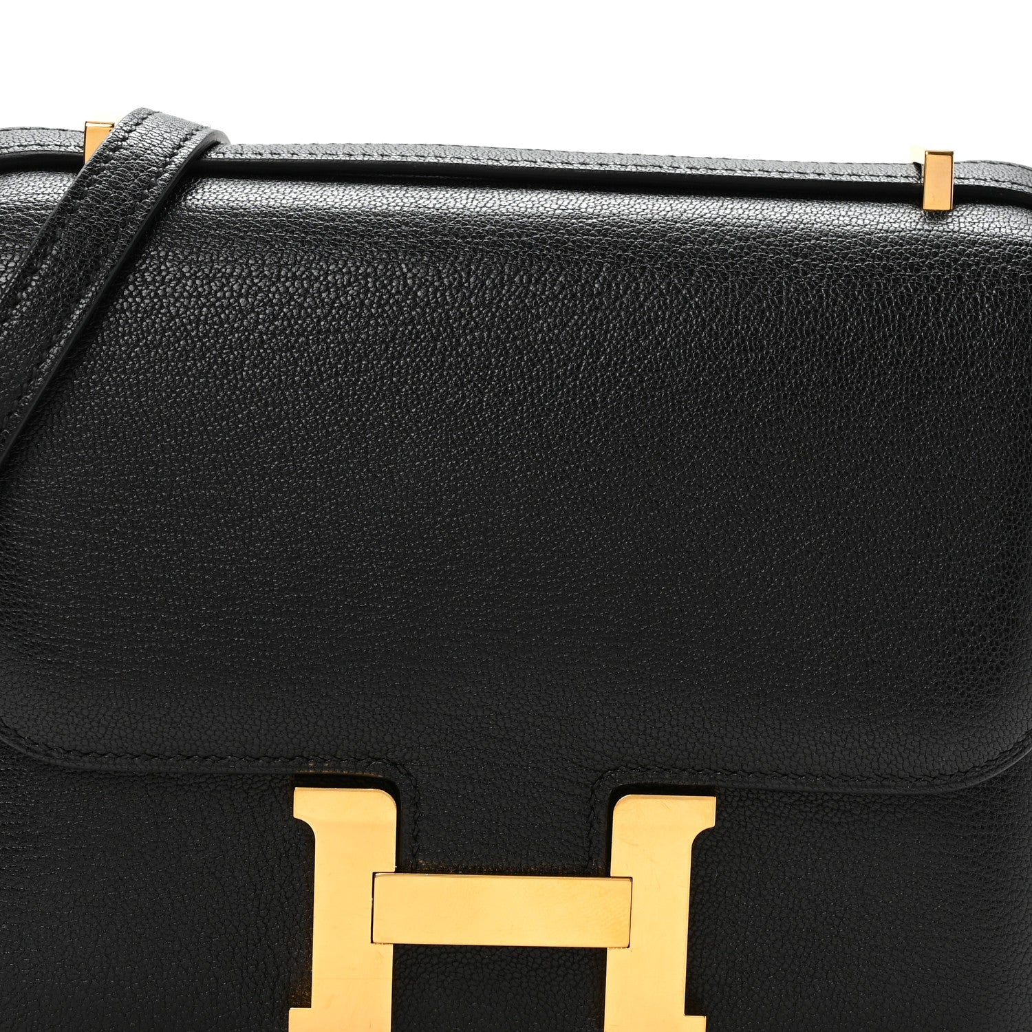 エルメス  ミニコンスタンス 18 Black シェーブルミゾール ゴールド金具 HERMES MINI CONSTANCE 18 BLACK CHEVRE MYSORE GOLD HARDWARE