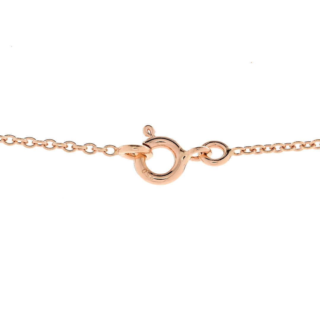 エルメス ファランドール ペンダントネックレス 18K ローズゴールド HERMES FARANDOLE PENDANT NECKLACE 18K ROSE GOLD