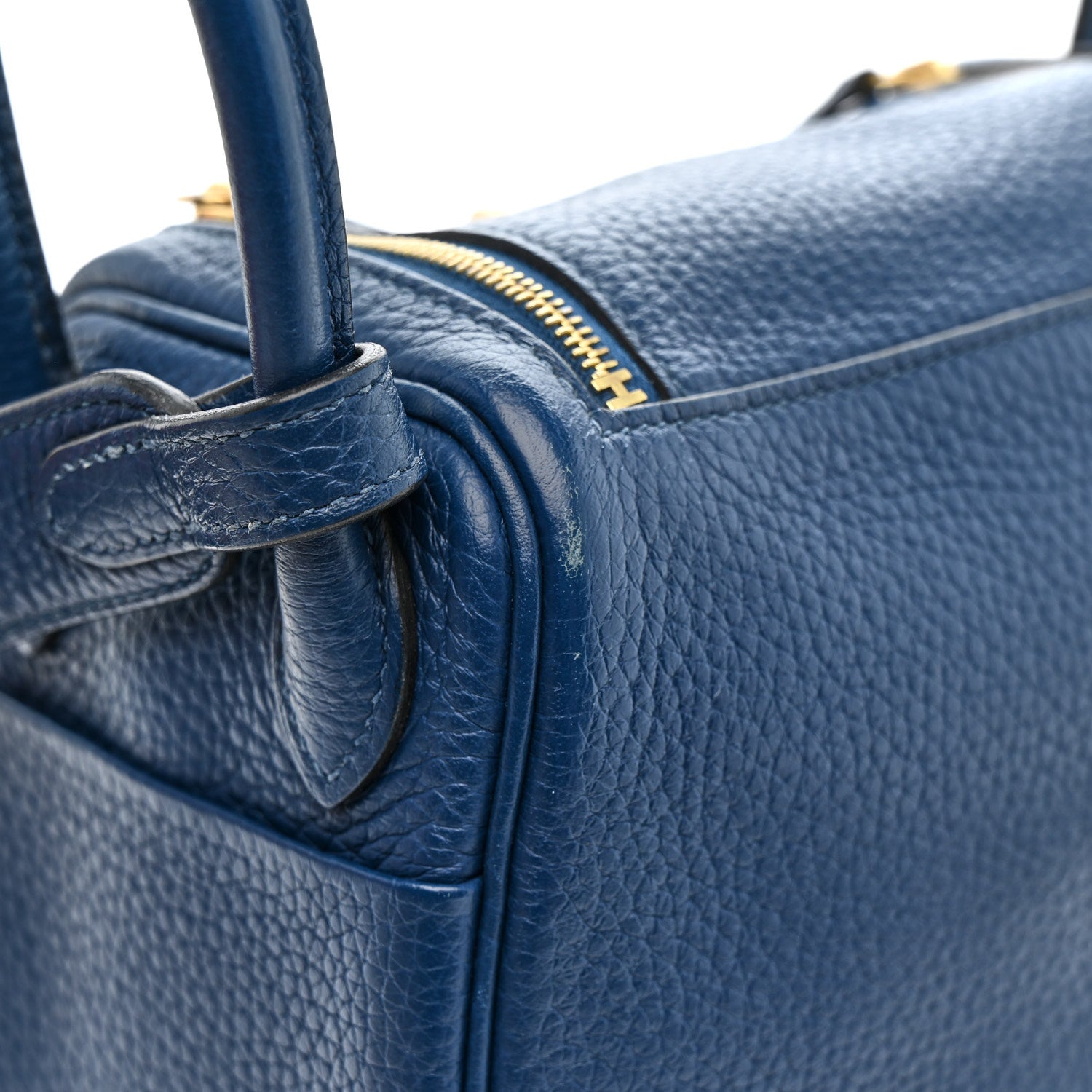 エルメス リンディ 20 Deep Bleu トリヨンクレマンス ゴールド金具 HERMES LINDY 20 DEEP BLEU TAURILLON CLEMENCE GOLD HARDWARE