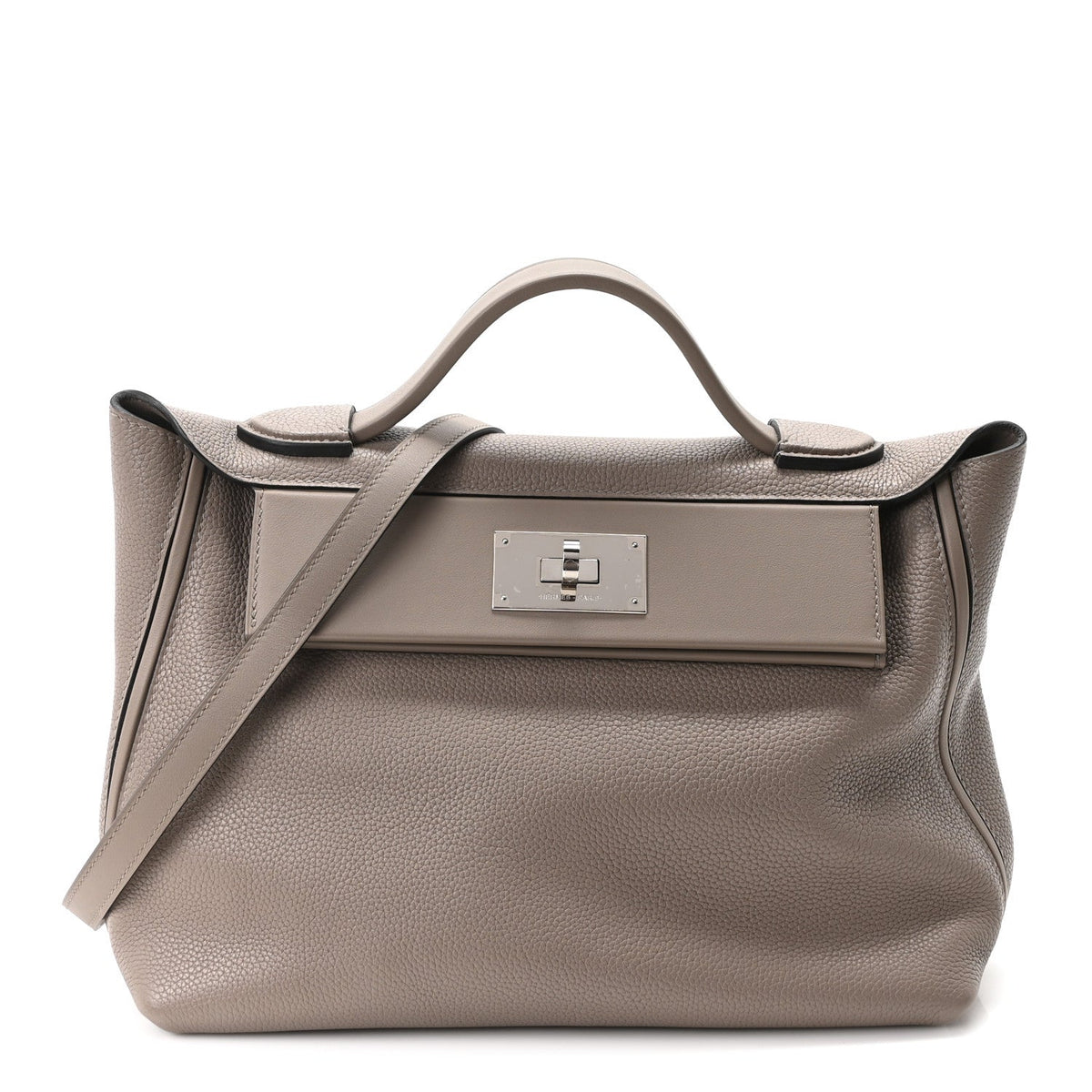 エルメス 24/24 ヴァンキャトル 29 Etoupe スイフト / トゴ シルバー金具 HERMES 24/24 29 ETOUPE SWIFT / TOGO SILVER HARDWARE