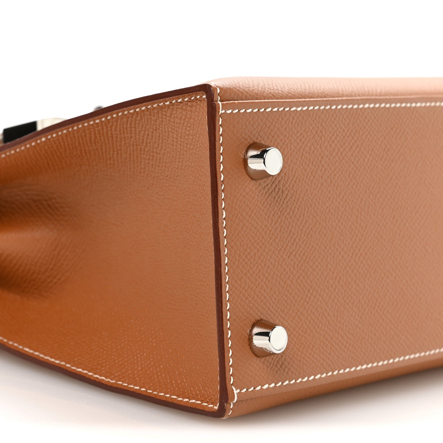 エルメス ケリー 25 外縫い Gold エプソン シルバー金具 HERMES KELLY 25 SELLIER GOLD EPSOM SILVER HARDWARE