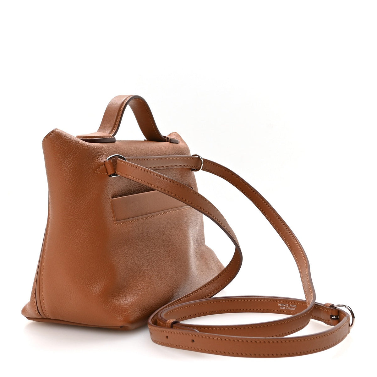 エルメス 24/24 ミニヴァンキャトル 21 Gold エバーカラー / スイフト シルバー金具 HERMES 24/24 21 GOLD EVERCOLOR / SWIFT SILVER HARDWARE