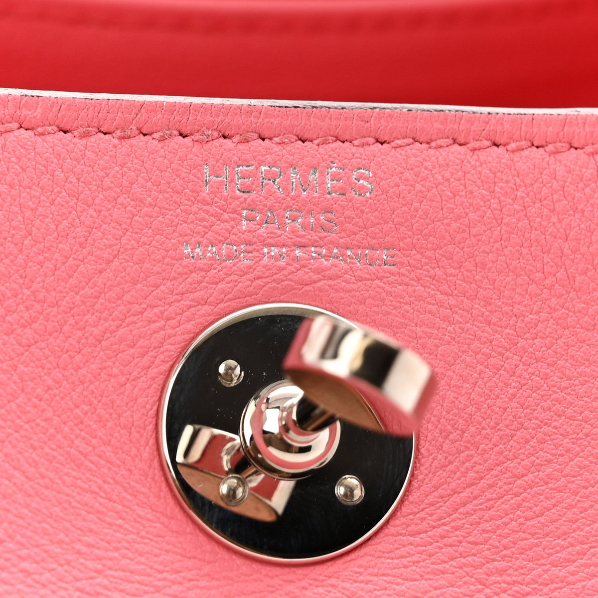 エルメス リンディ 20 Rose Ete スイフト シルバー金具 HERMES LINDY 20 ROSE ETE SWIFT SILVER HARDWARE