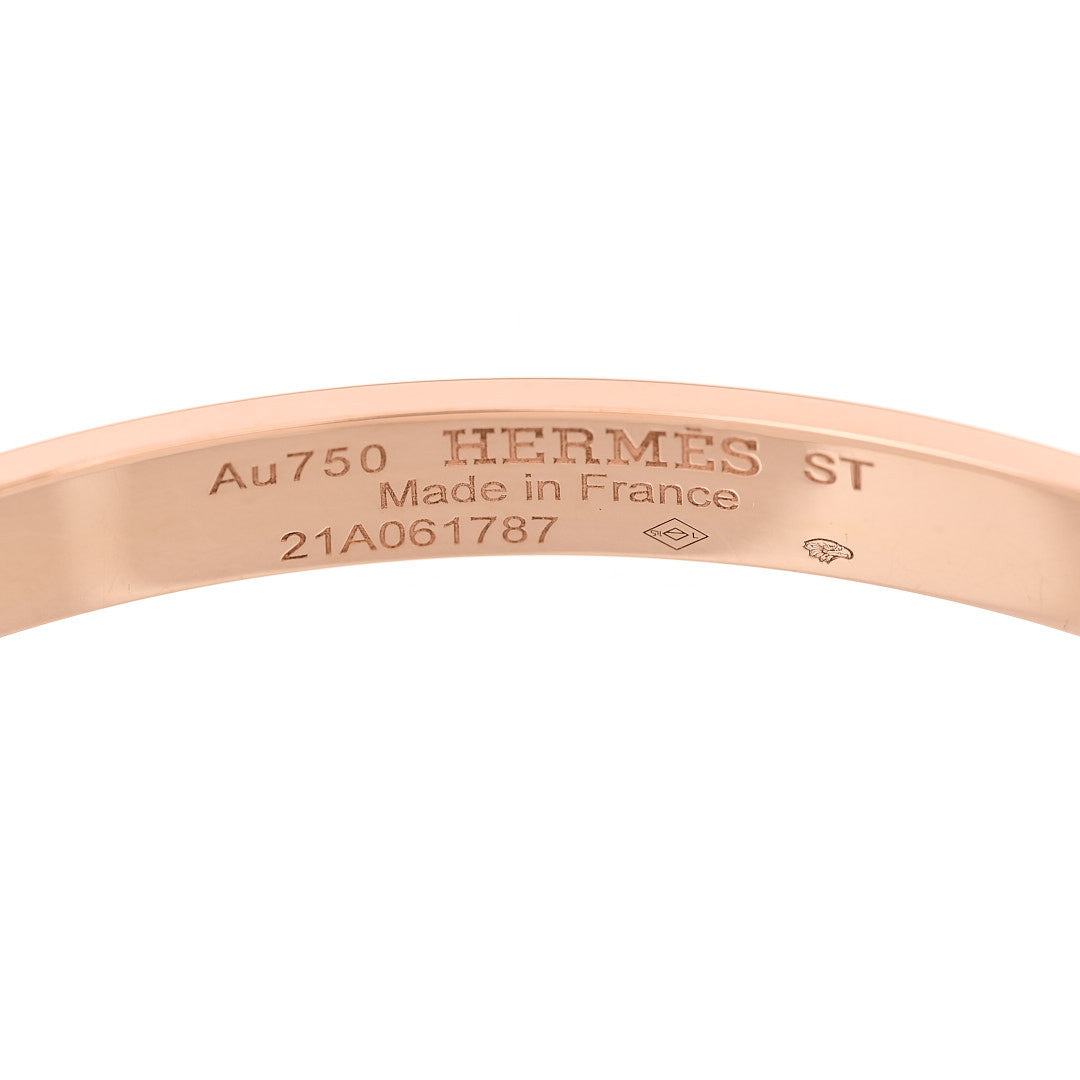 エルメス ケリー ブレスレット 18K ローズゴールド ダイヤモンド HERMES KELLY BRACELET 18K ROSE GOLD DIAMOND