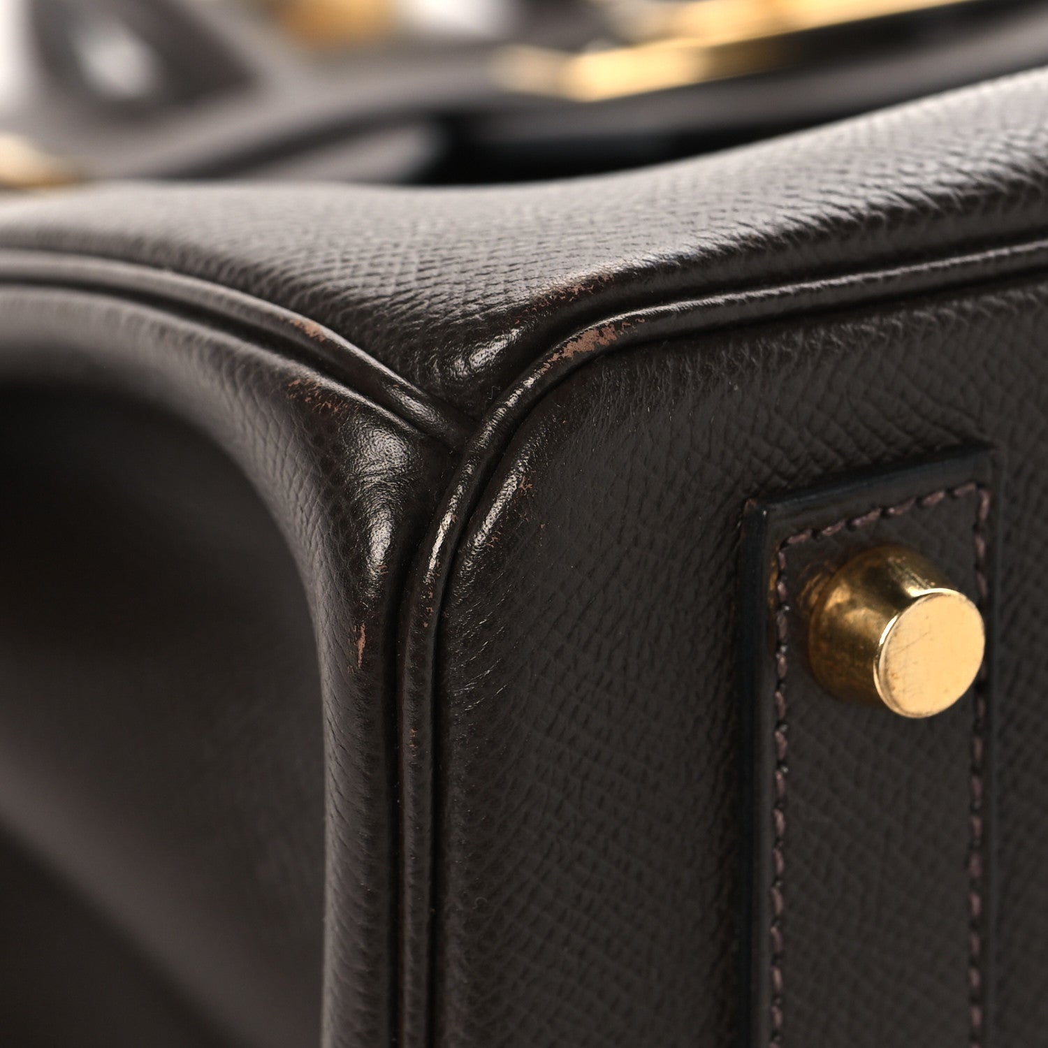 エルメス バーキン 32 Ebene クルシュベル ゴールド金具 HERMES BIRKIN 32 EBENE COURCHEVEL GOLD HARDWARE