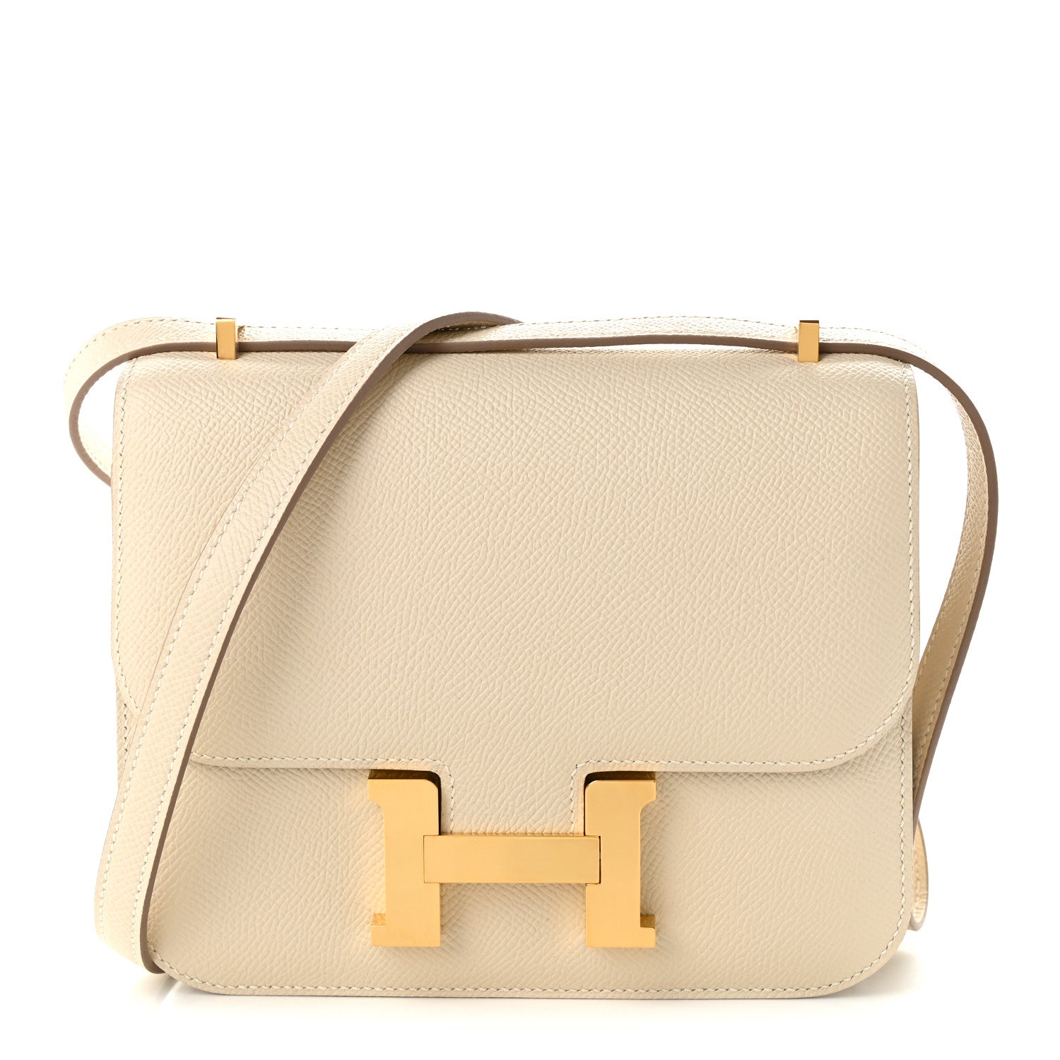 エルメス ミニコンスタンス 18 Craie エプソン ゴールド金具 HERMES MINI CONSTANCE 18 CRAIE EPSOM GOLD HARDWARE