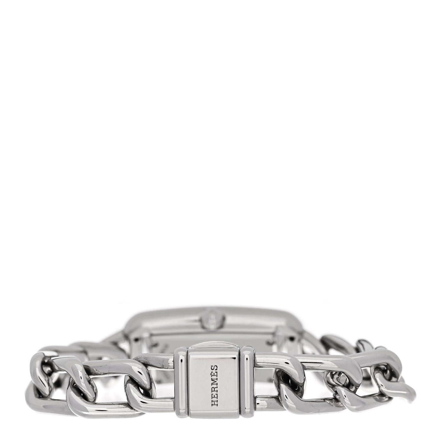 エルメス ナンタケット クォーツウォッチ 17mm ステンレス Diamond Bezel