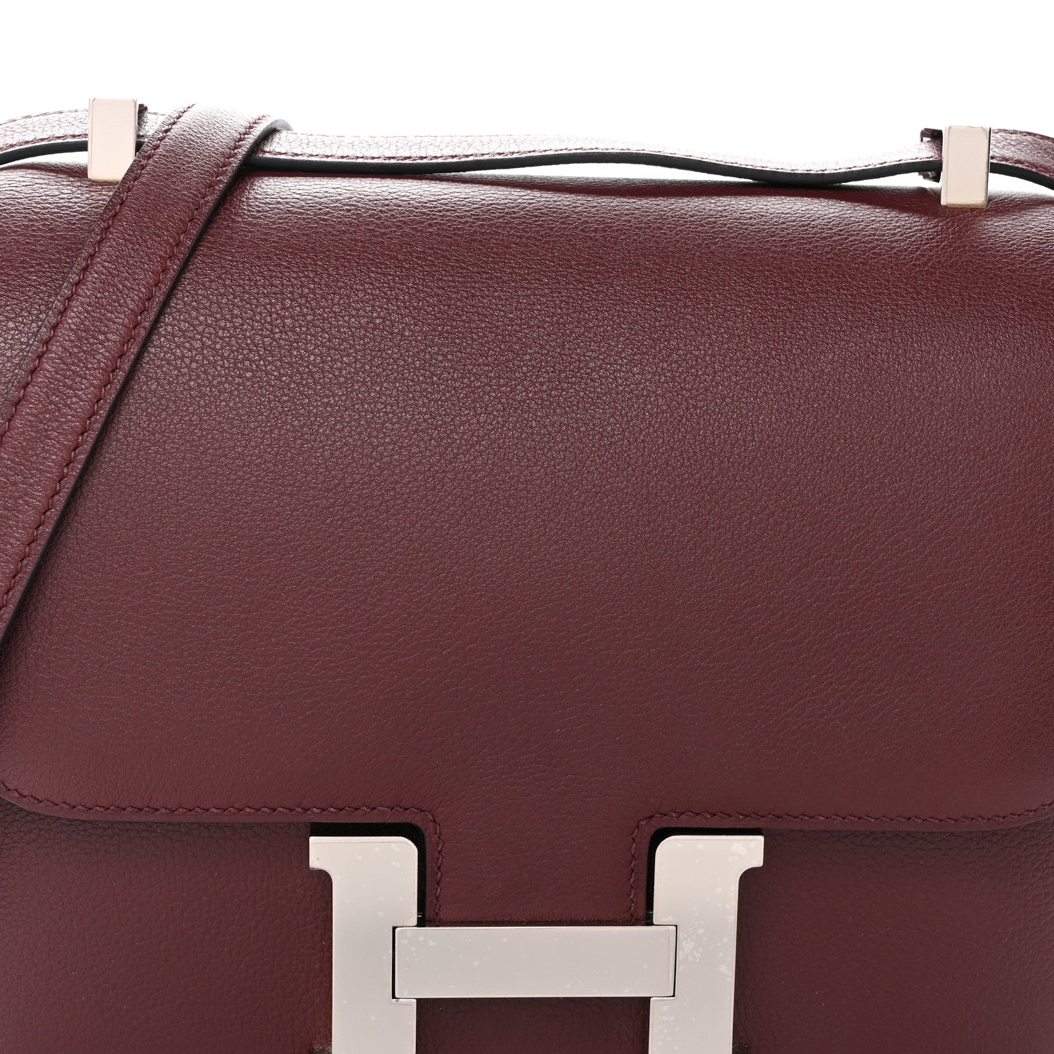 エルメス  コンスタンス 24 Bordeaux エバーカラー シルバー金具 HERMES CONSTANCE 24 BORDEAUX EVERCOLOR SILVER HARDWARE