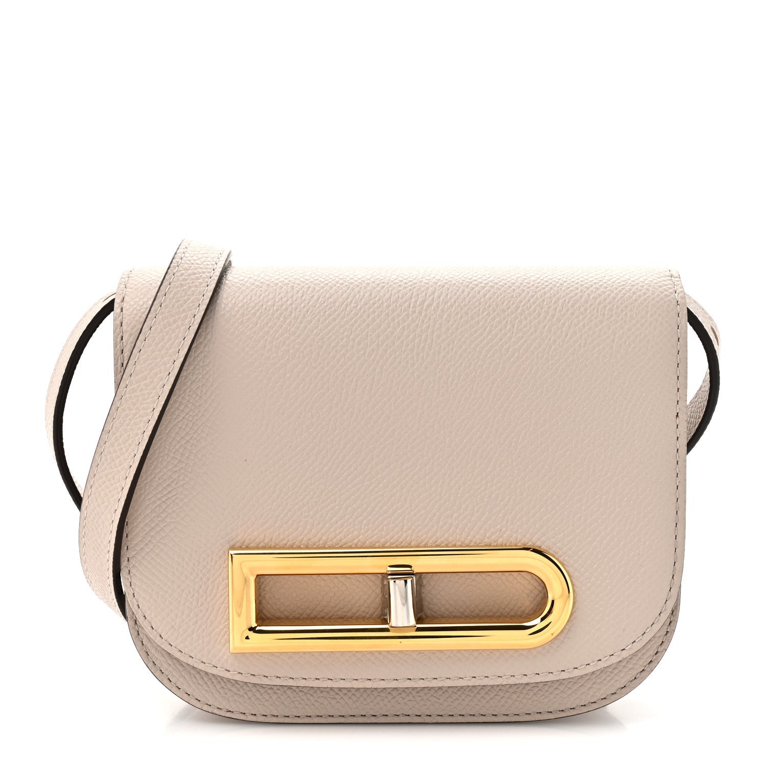 デルヴォー ランゴー トイ ハンドバッグ Sesame アルピナカーフスキン ローズゴールド金具 DELVAUX LINGOT TOY HANDBAG SESAME ALPINA CALFSKIN ROSE GOLD HARDWARE