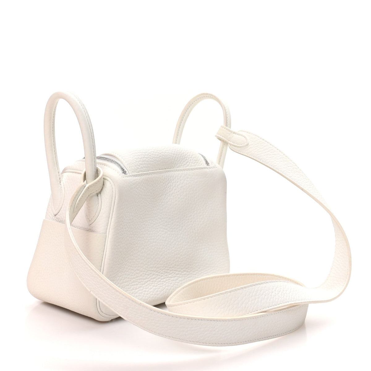 エルメス リンディ 20 New White トリヨンクレマンス シルバー金具 HERMES LINDY 20 NEW WHITE TAURILLON CLEMENCE SILVER HARDWARE