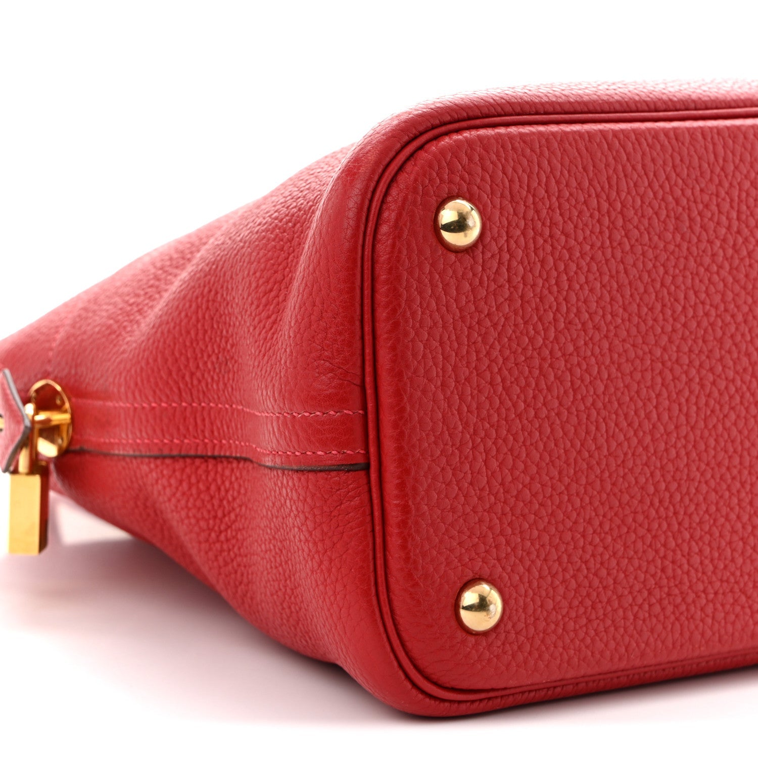 エルメス ボリード 35 Rouge Piment トリヨンクレマンス ローズゴールド金具 HERMES BOLIDE 35 ROUGE PIMENT TAURILLON CLEMENCE ROSE GOLD HARDWARE