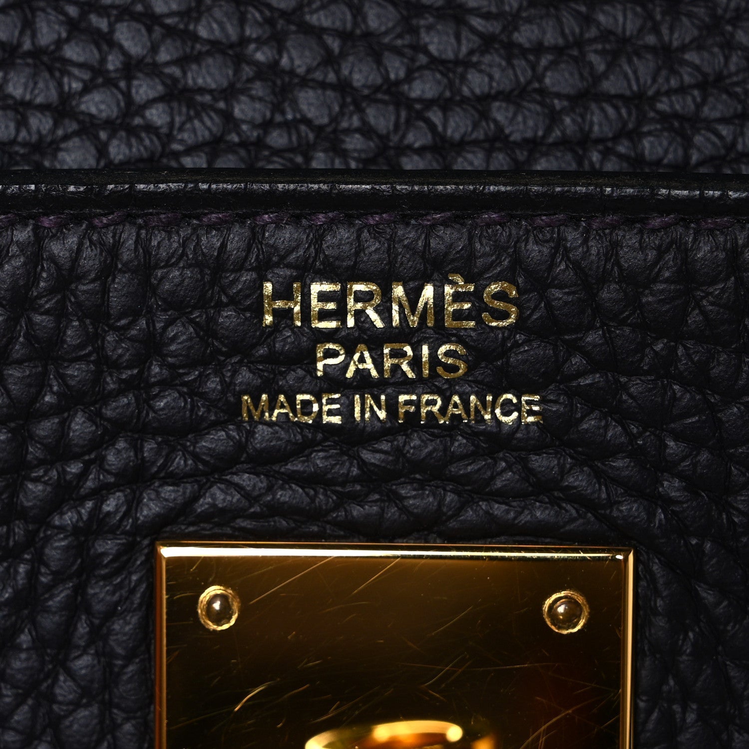 HERMES KELLY 32 RETOURNE RAISIN PRUNOIR TOGO GOLD HARDWARE
